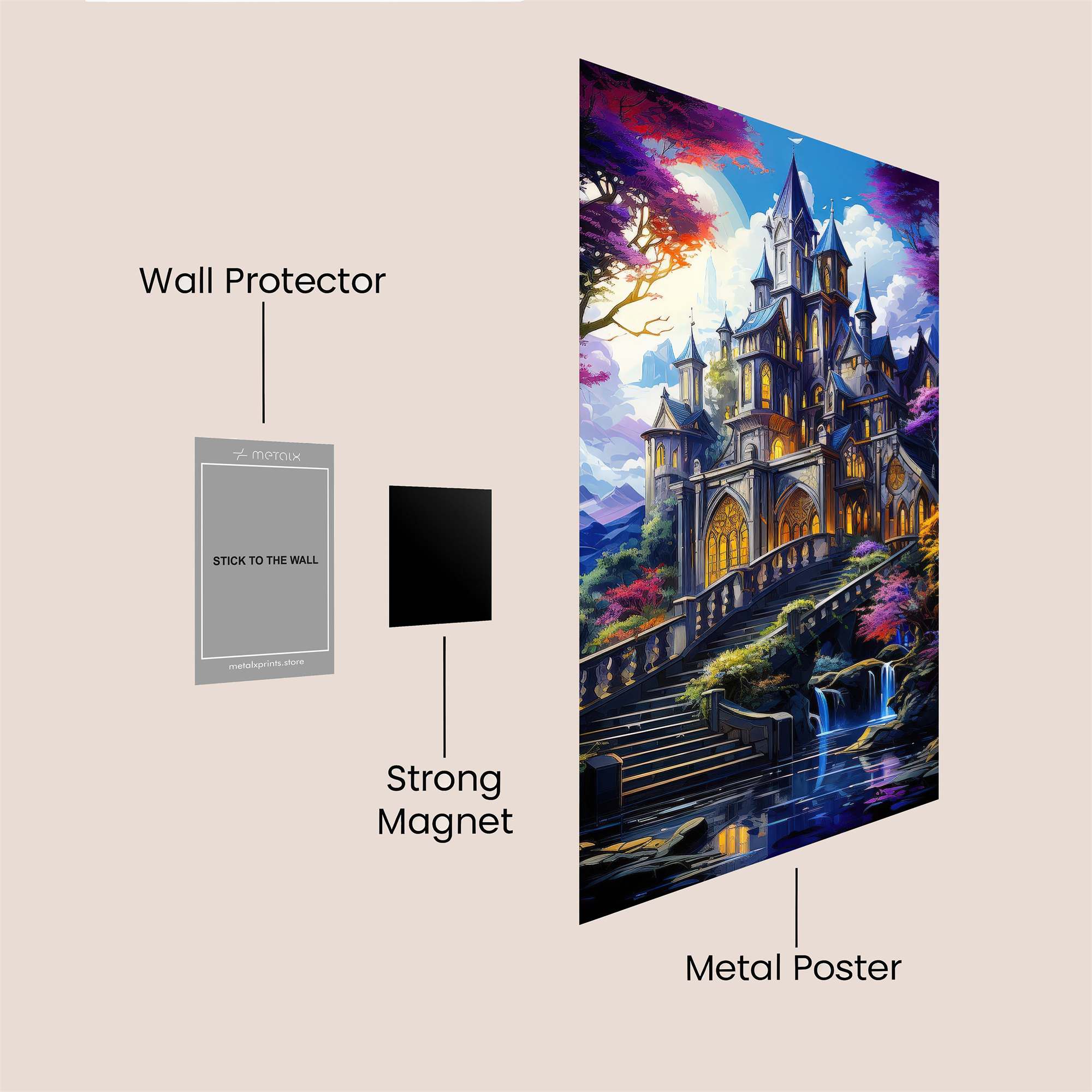 Enchanted Serenity Safe Wall Magnetic / M