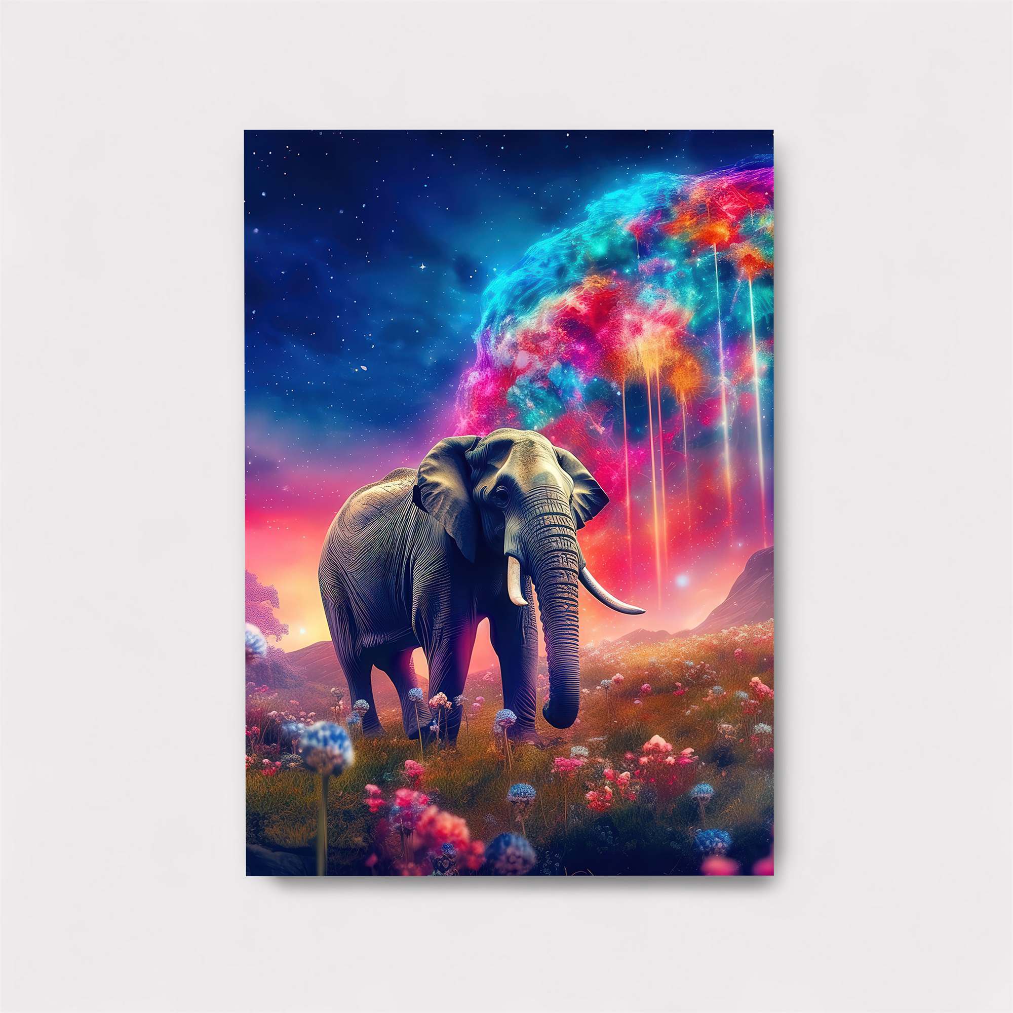 Elephant Dreamscape Safe Wall Magnetic / M
