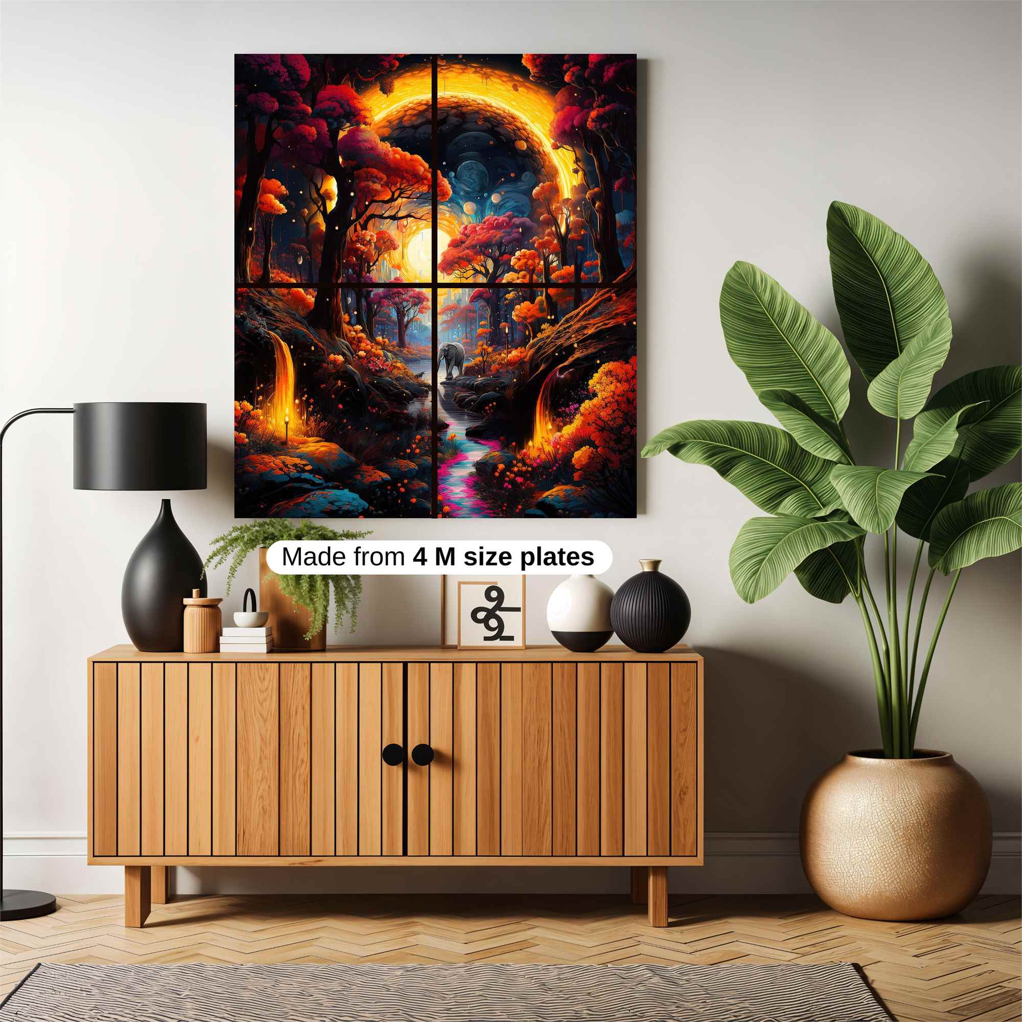 Moonlit Enchantment Safe Wall Magnetic / M