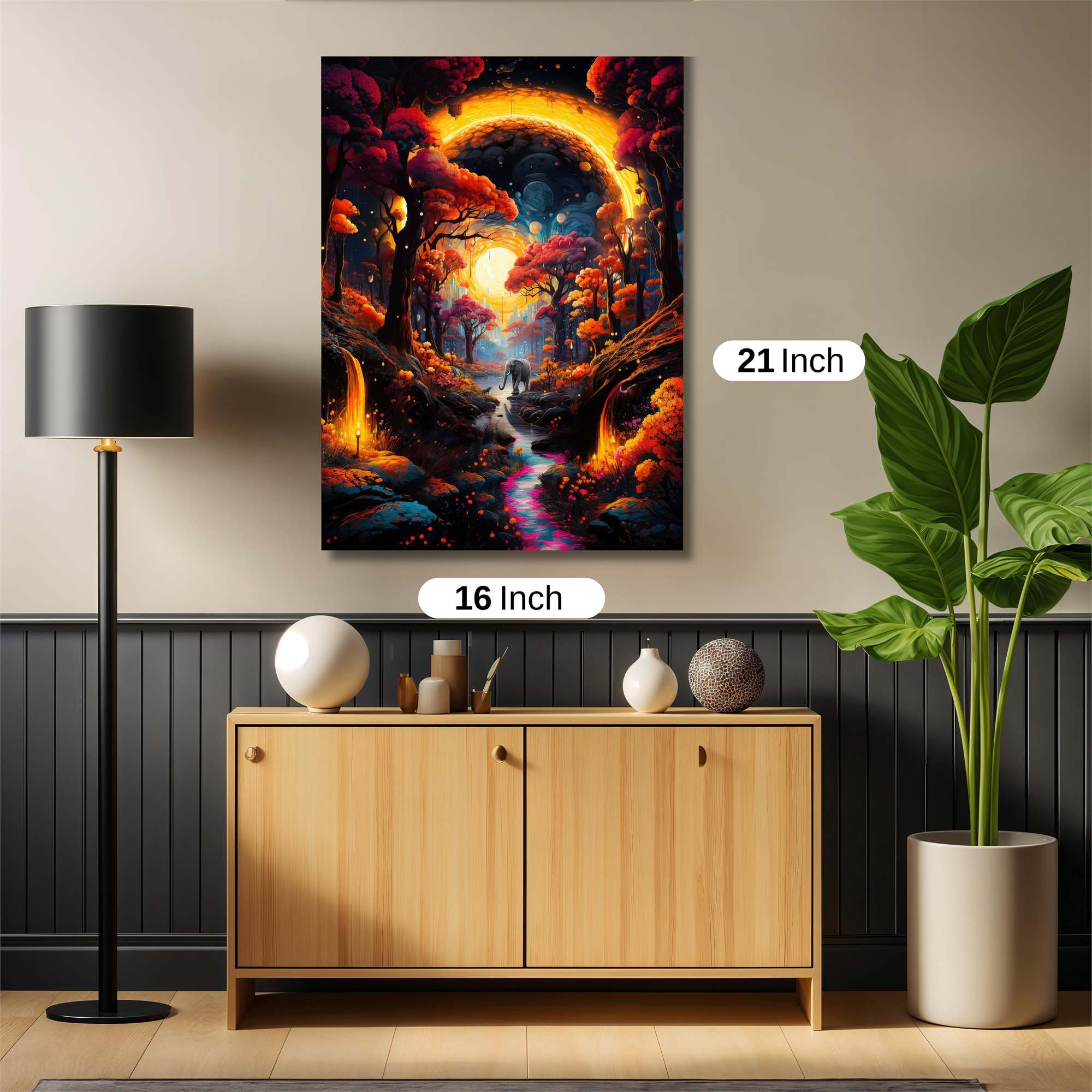 Moonlit Enchantment Safe Wall Magnetic / M