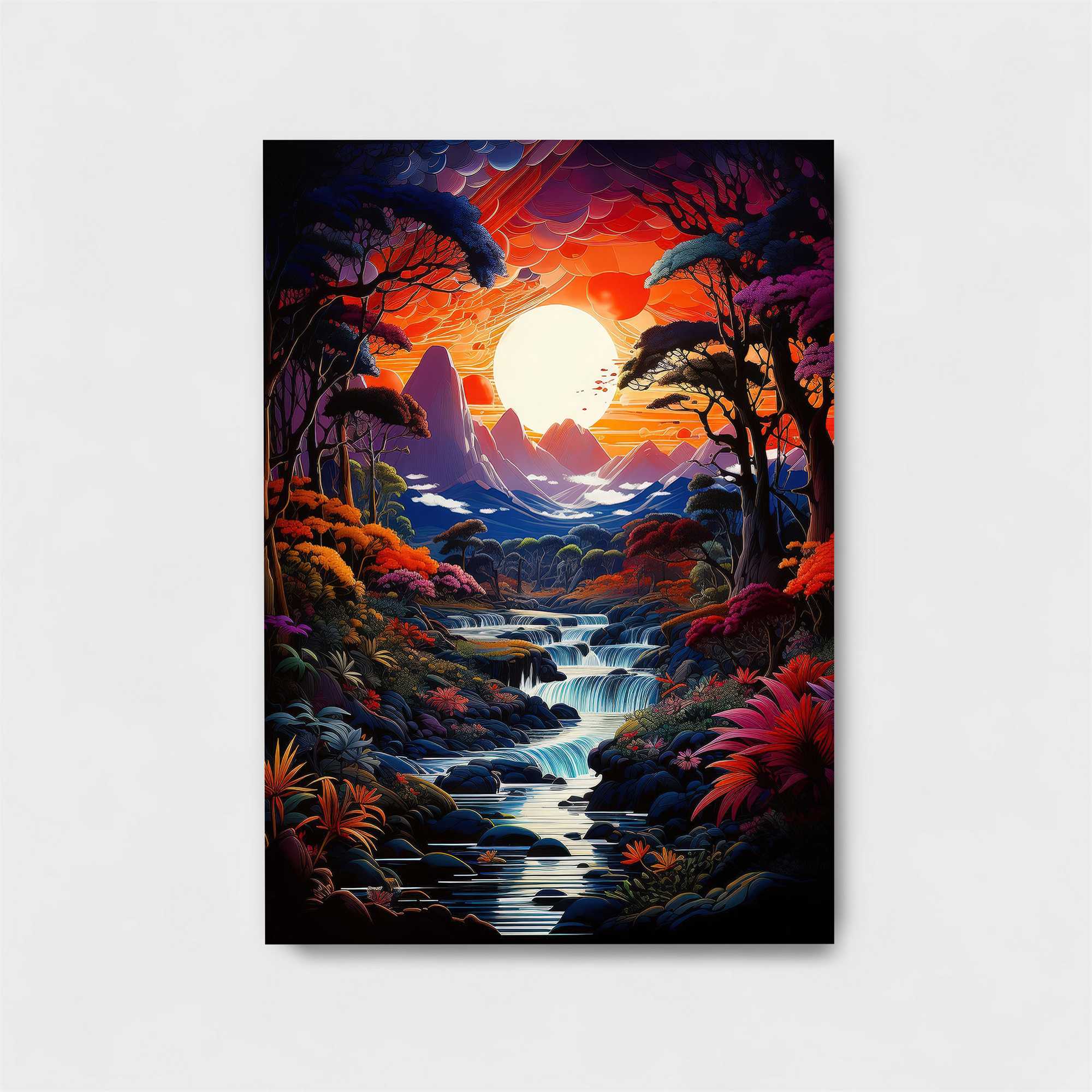 Sunset Serenity Safe Wall Magnetic / M