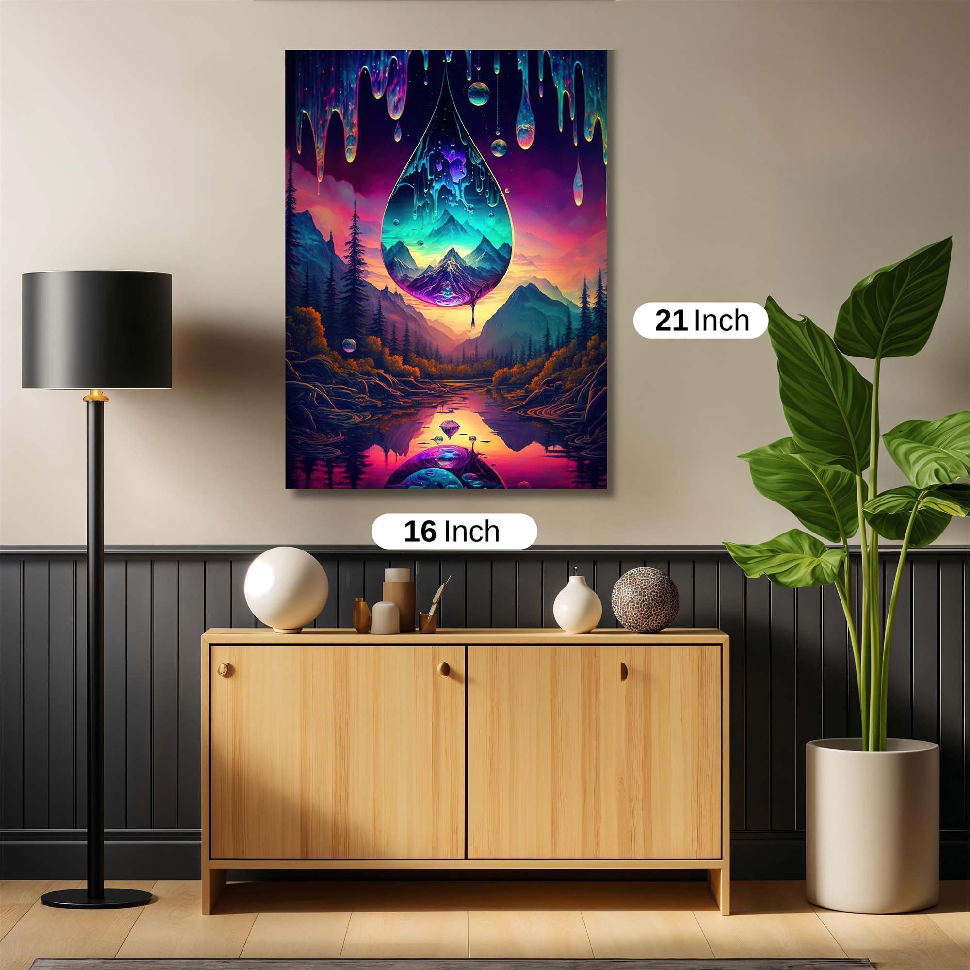 Cosmic Serenity Safe Wall Magnetic / M