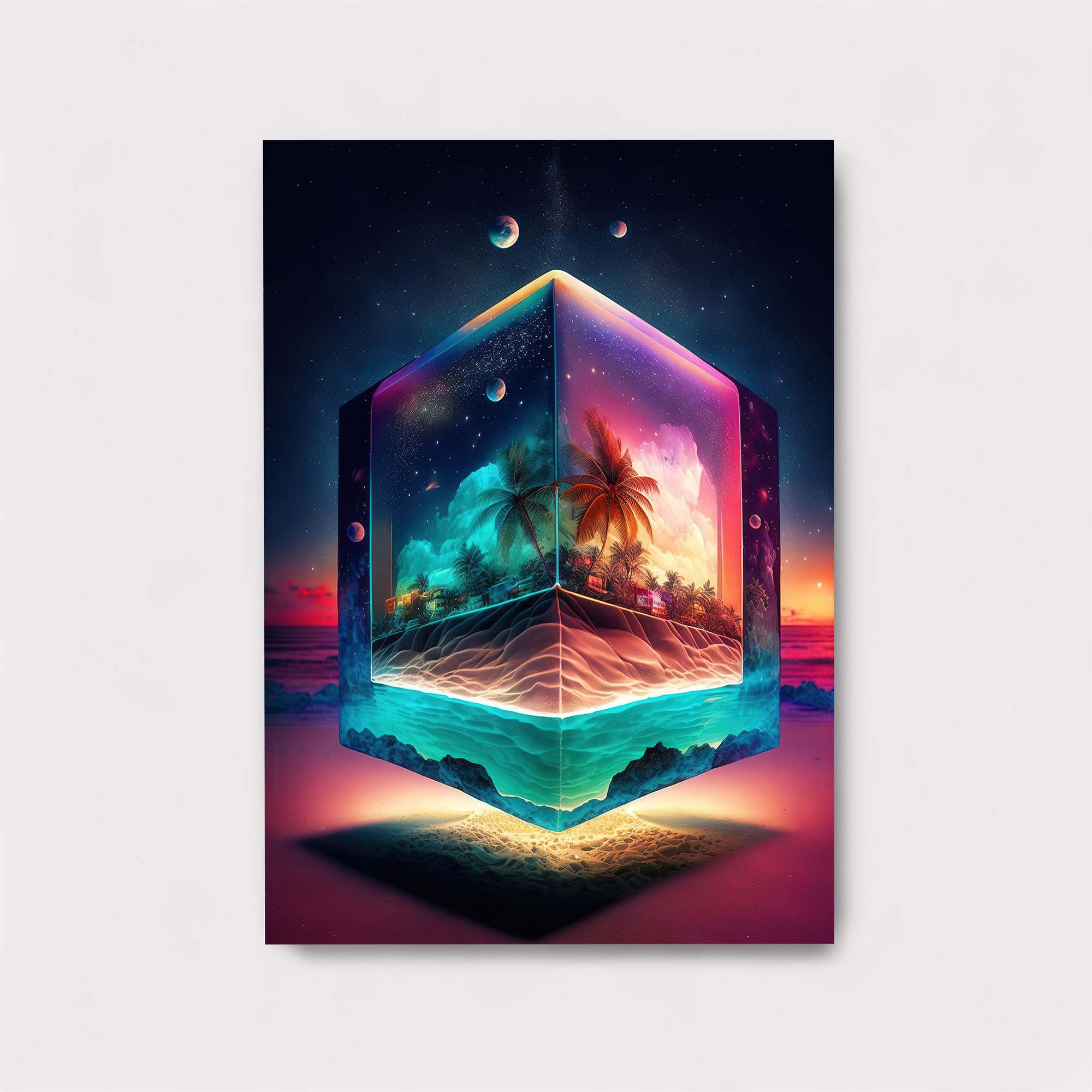Island Dreamscape Safe Wall Magnetic / M