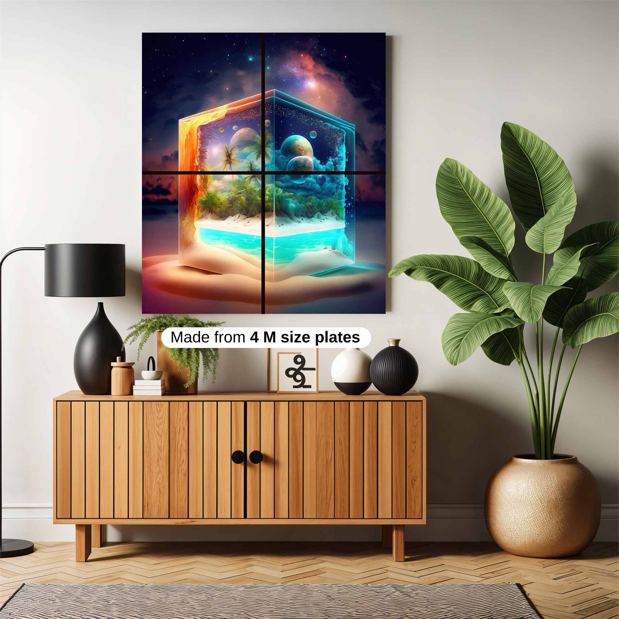 Cosmic Serenity Safe Wall Magnetic / M