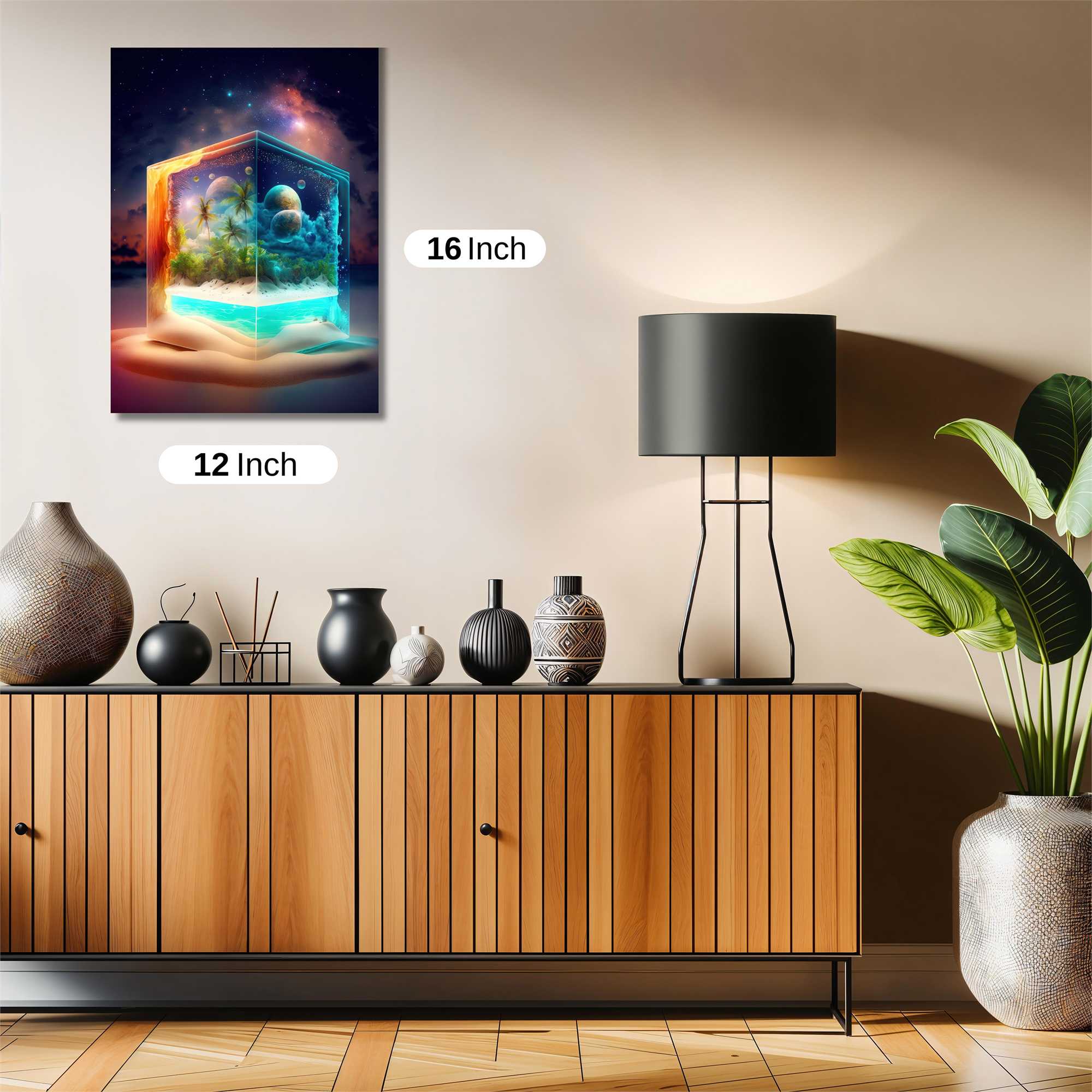Cosmic Serenity Safe Wall Magnetic / M