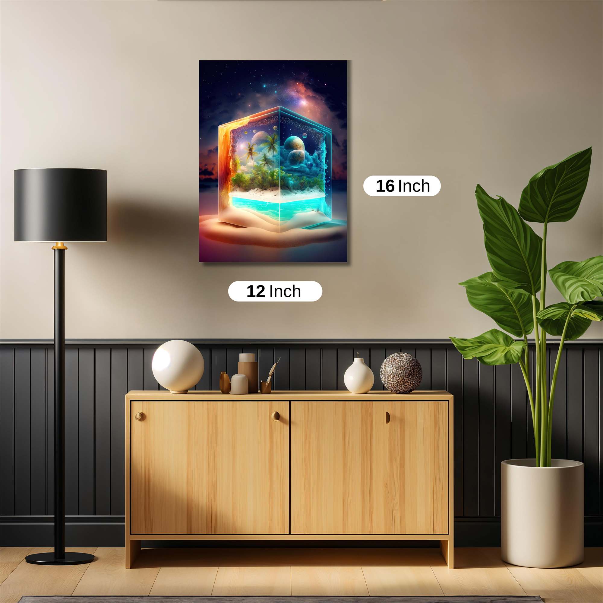 Cosmic Serenity Safe Wall Magnetic / M