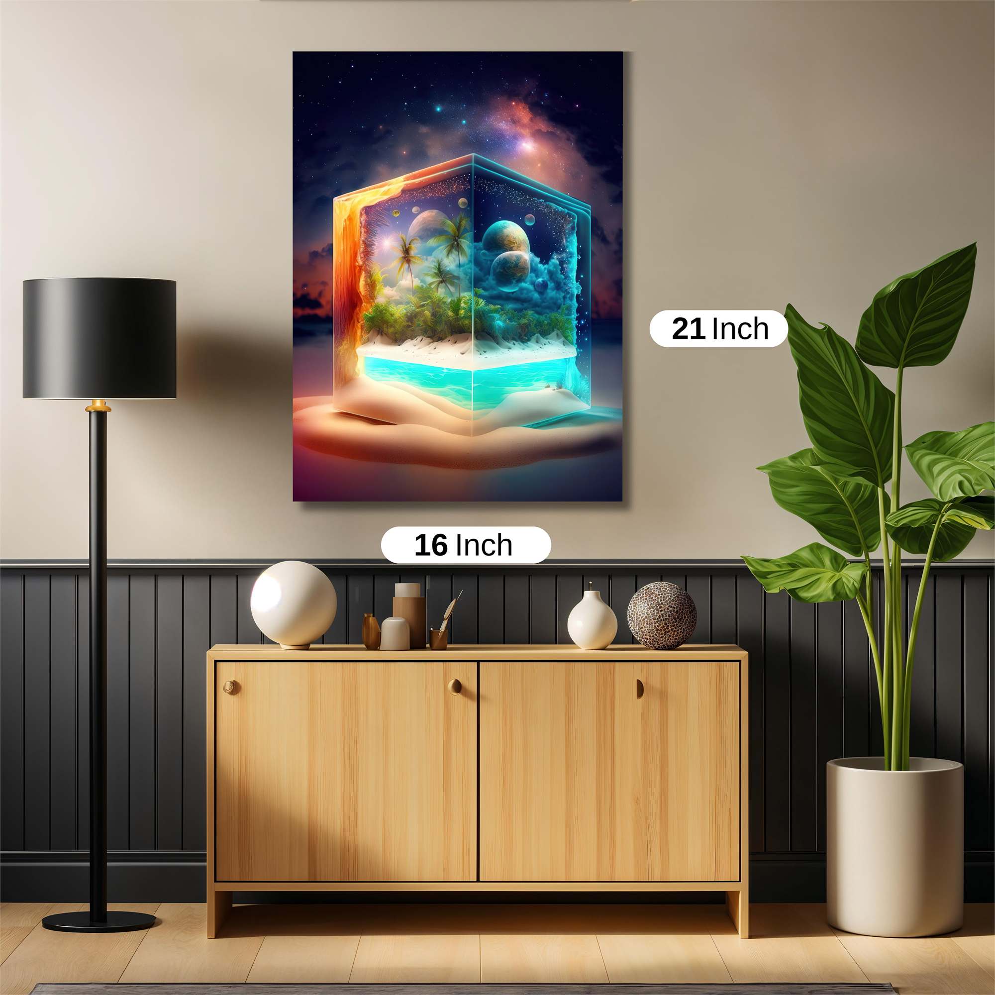 Cosmic Serenity Safe Wall Magnetic / M