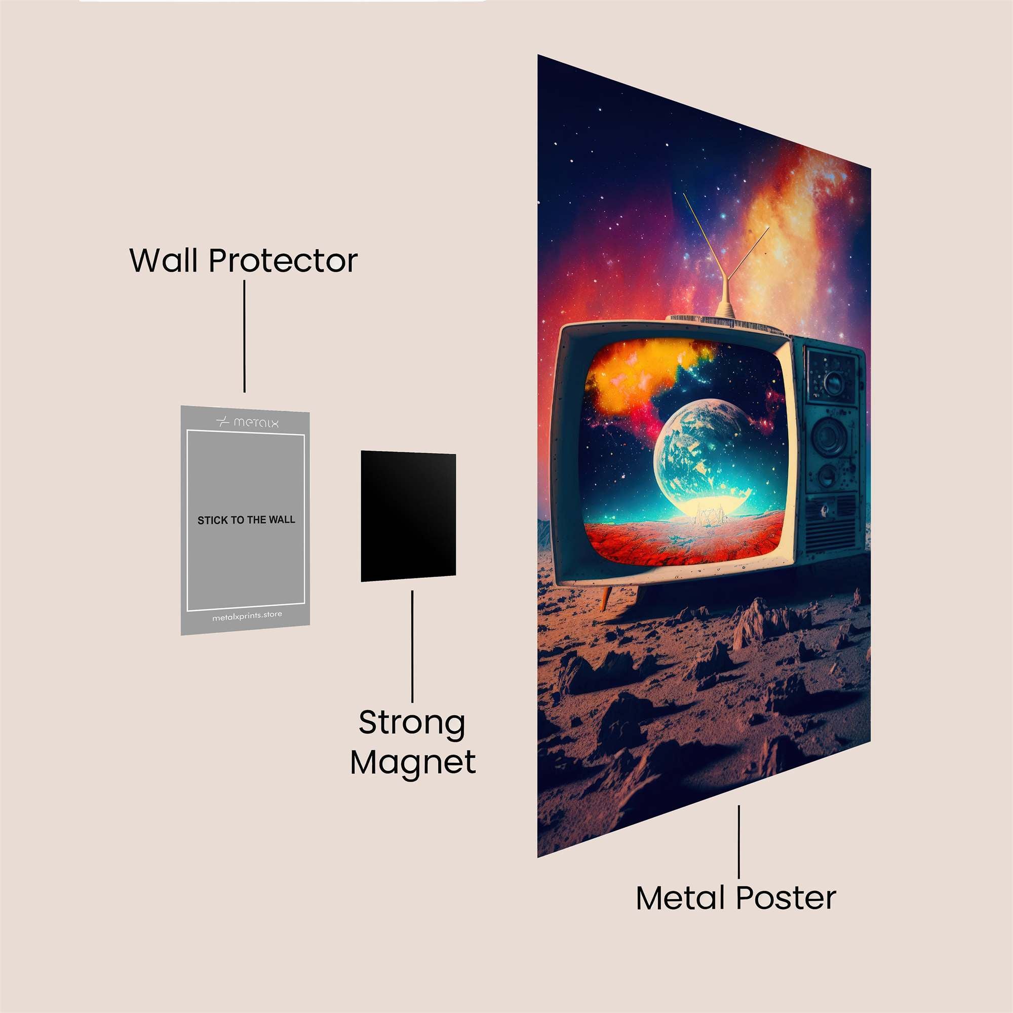 Cosmic Dream Safe Wall Magnetic / M