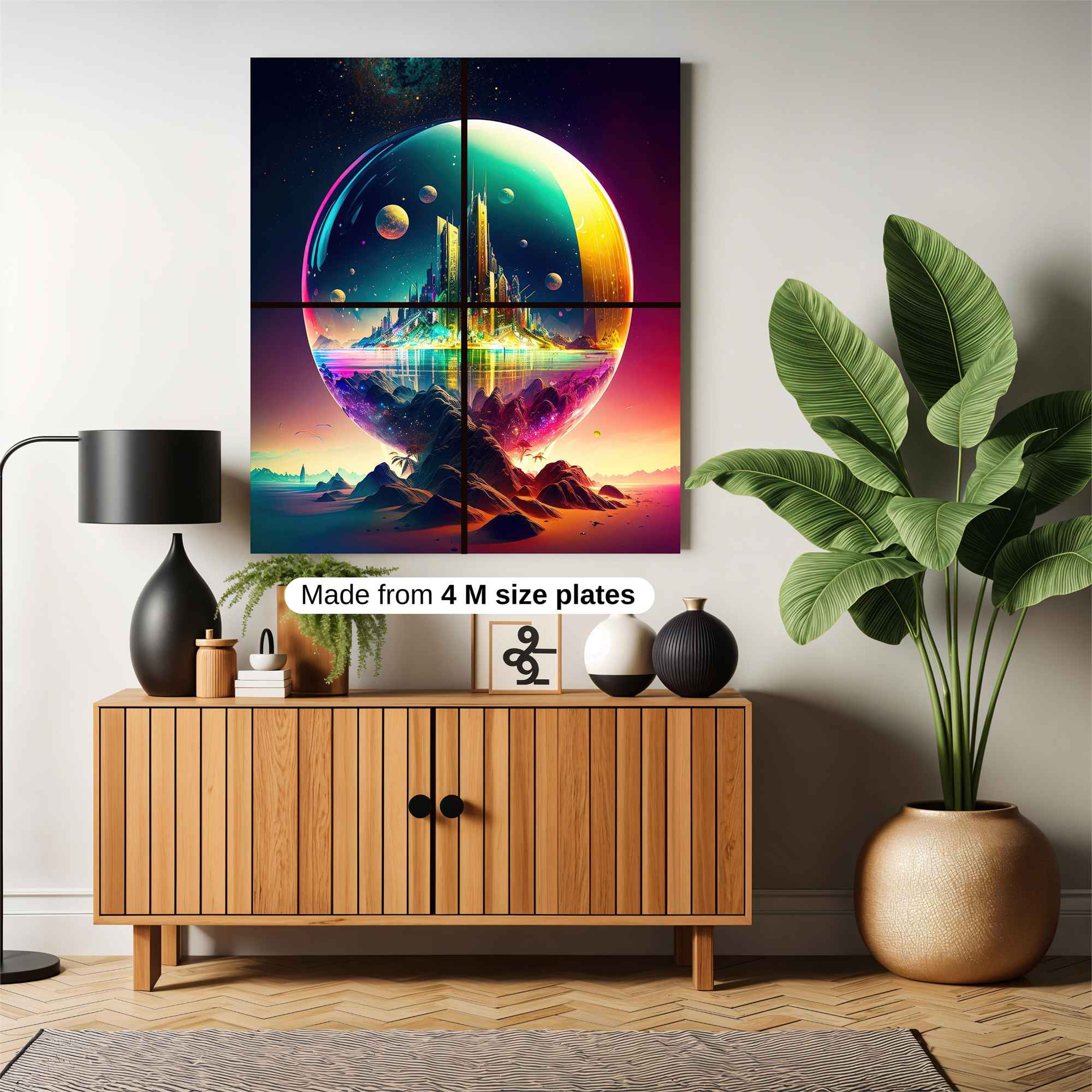 Crystal Dreamscape Safe Wall Magnetic / M
