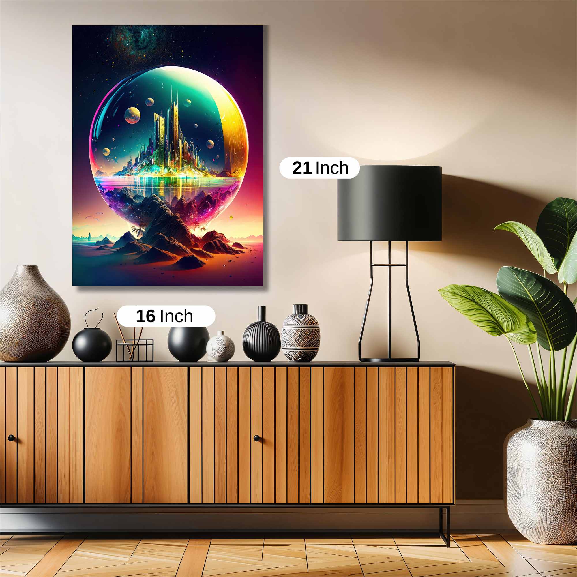 Crystal Dreamscape Safe Wall Magnetic / M