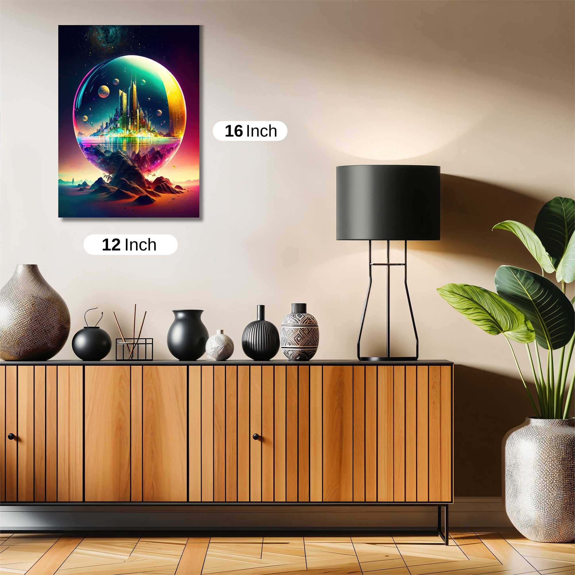Crystal Dreamscape Safe Wall Magnetic / M