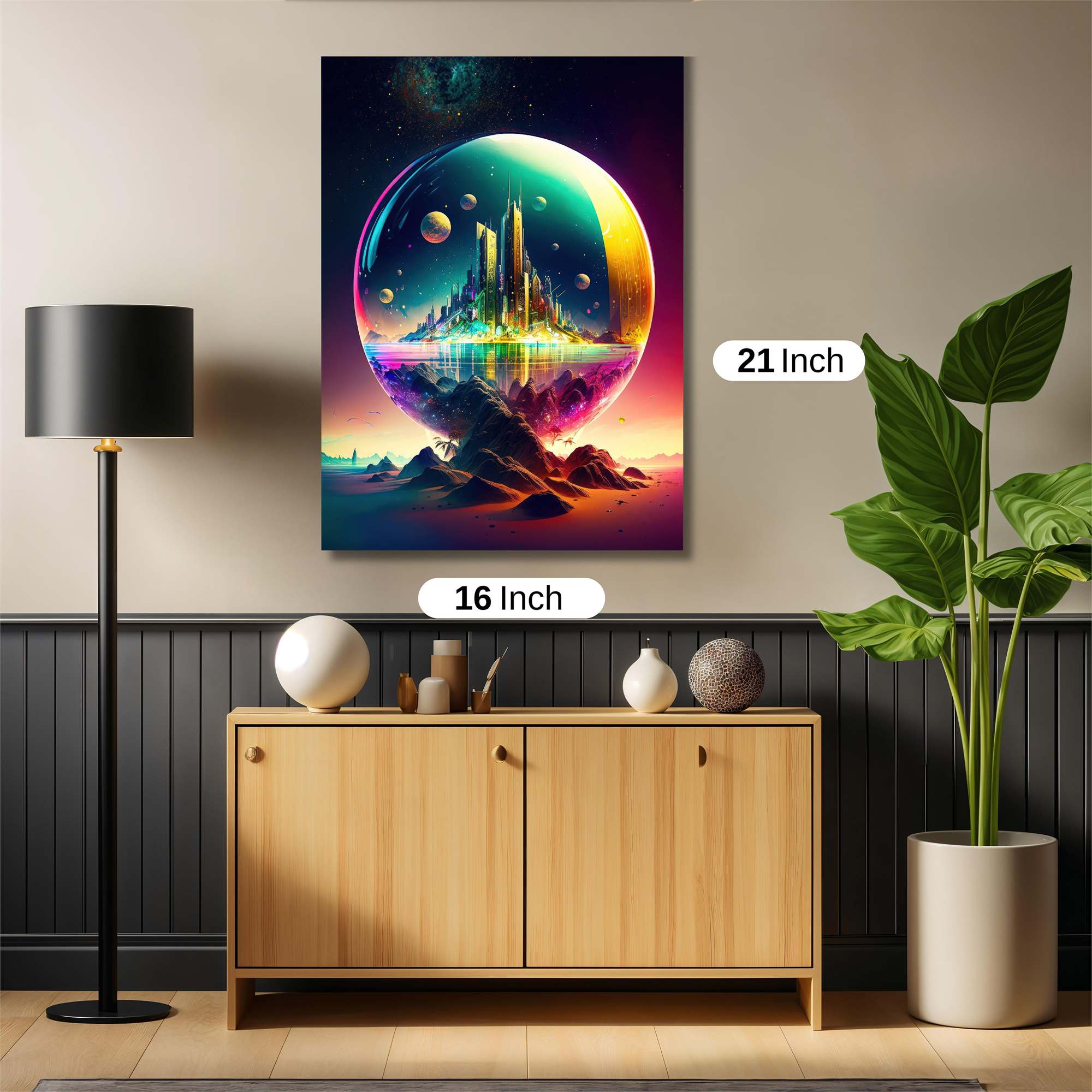 Crystal Dreamscape Safe Wall Magnetic / M