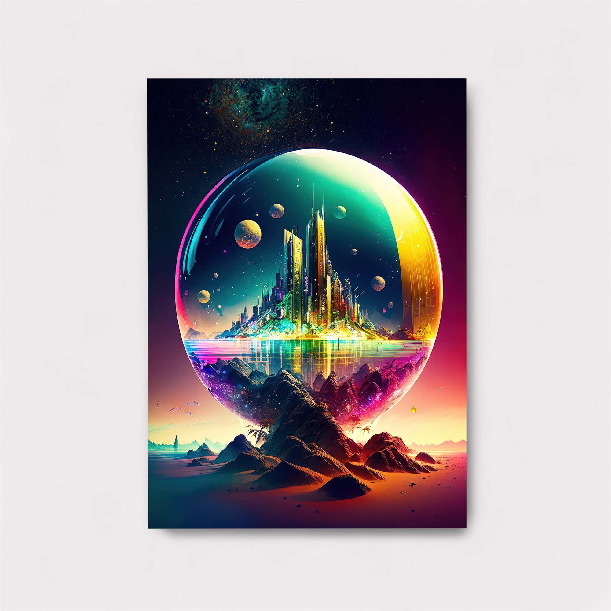 Crystal Dreamscape Safe Wall Magnetic / M