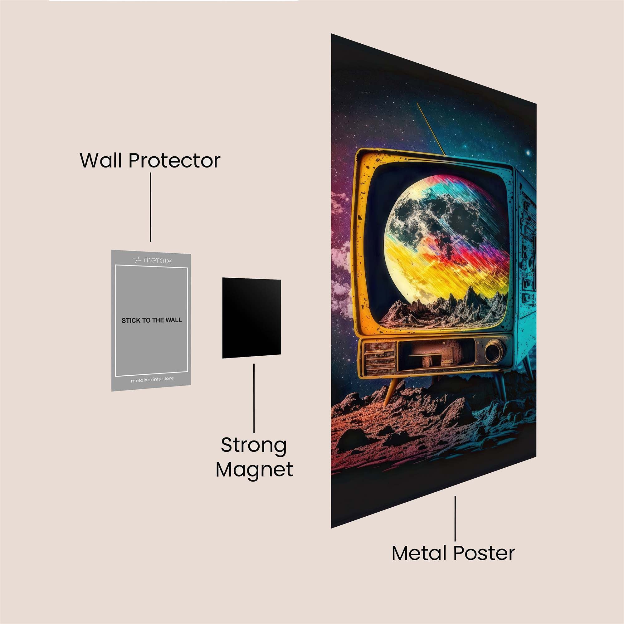 Moonbeam Fantasy Safe Wall Magnetic / M