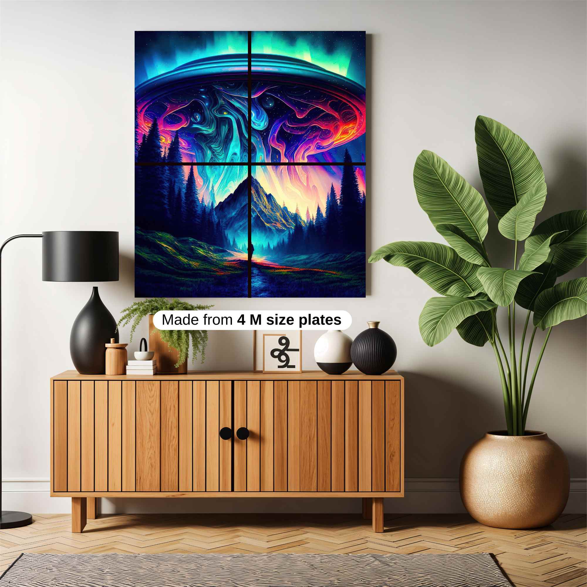 Alien Enigma Safe Wall Magnetic / M