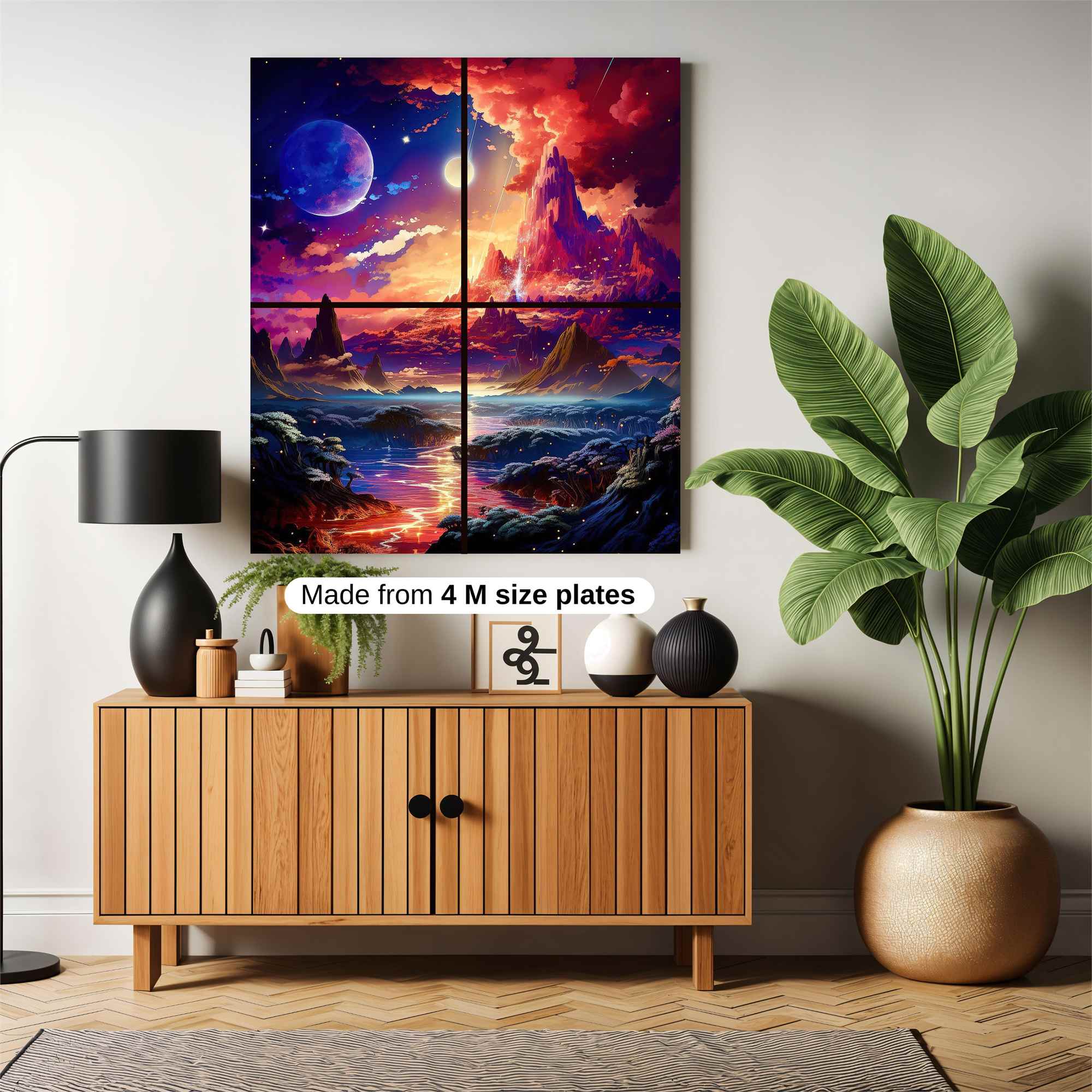 Cosmic Serenity Safe Wall Magnetic / M