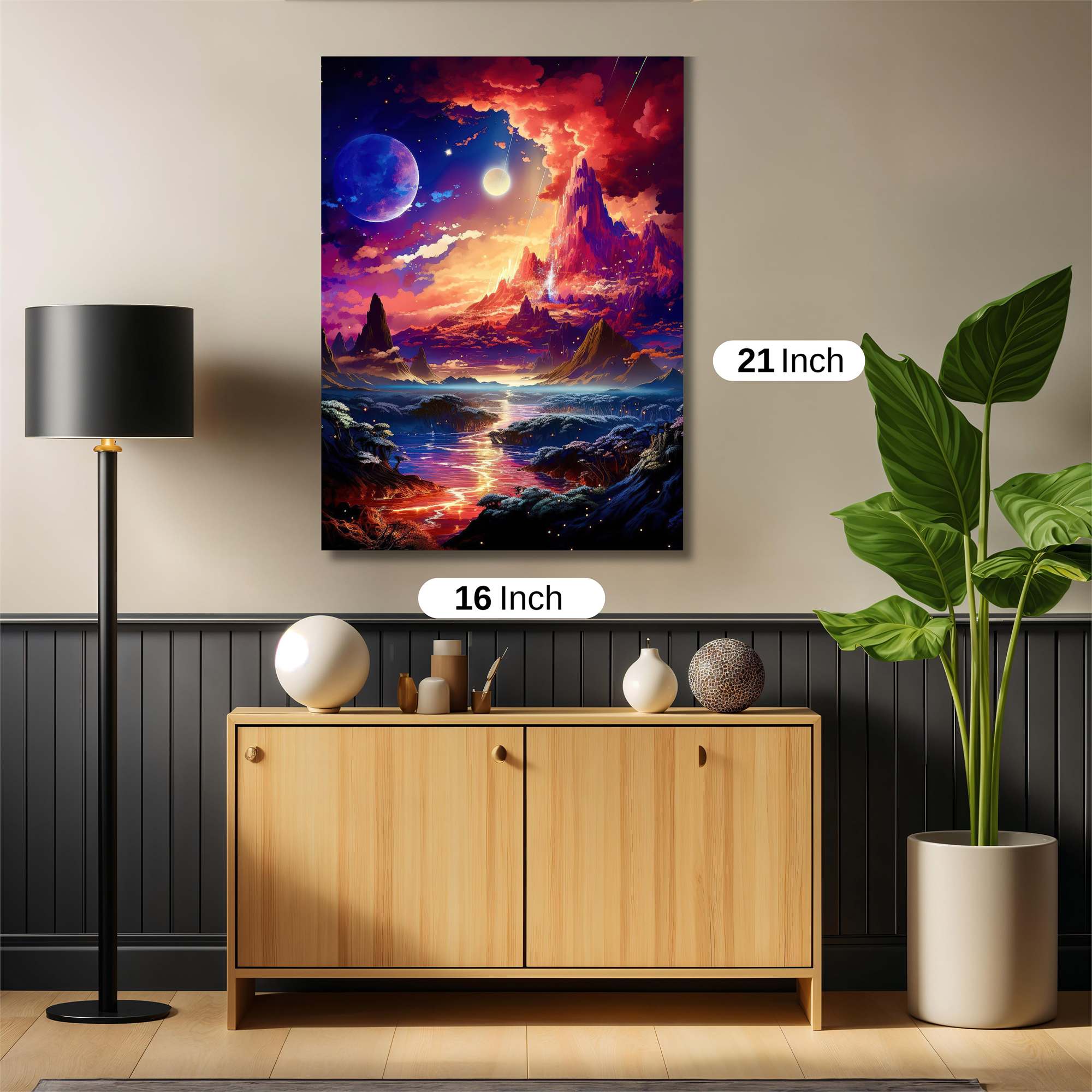 Cosmic Serenity Safe Wall Magnetic / M
