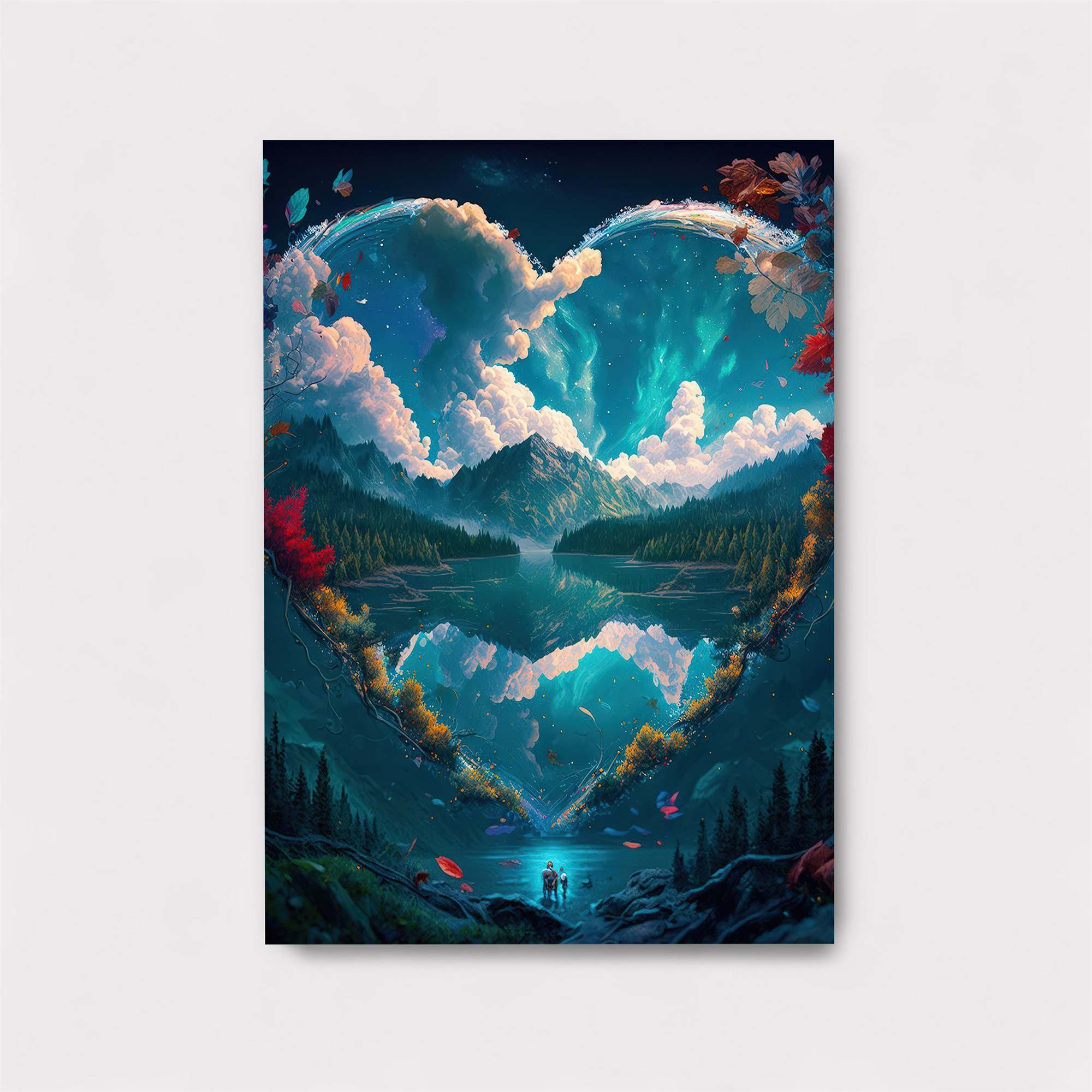 Heartscape Serenity Safe Wall Magnetic / M