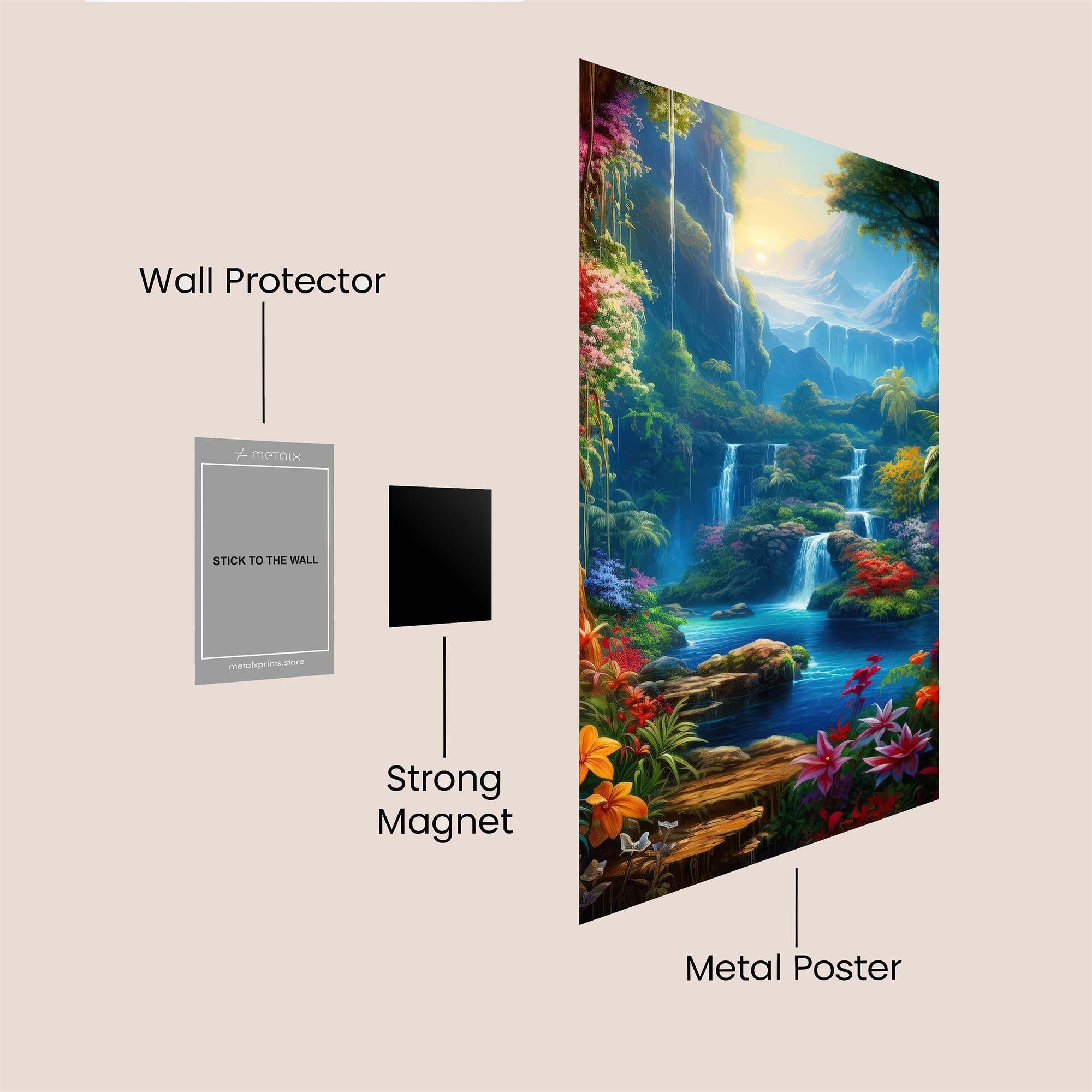 Eden's Bliss Safe Wall Magnetic / M