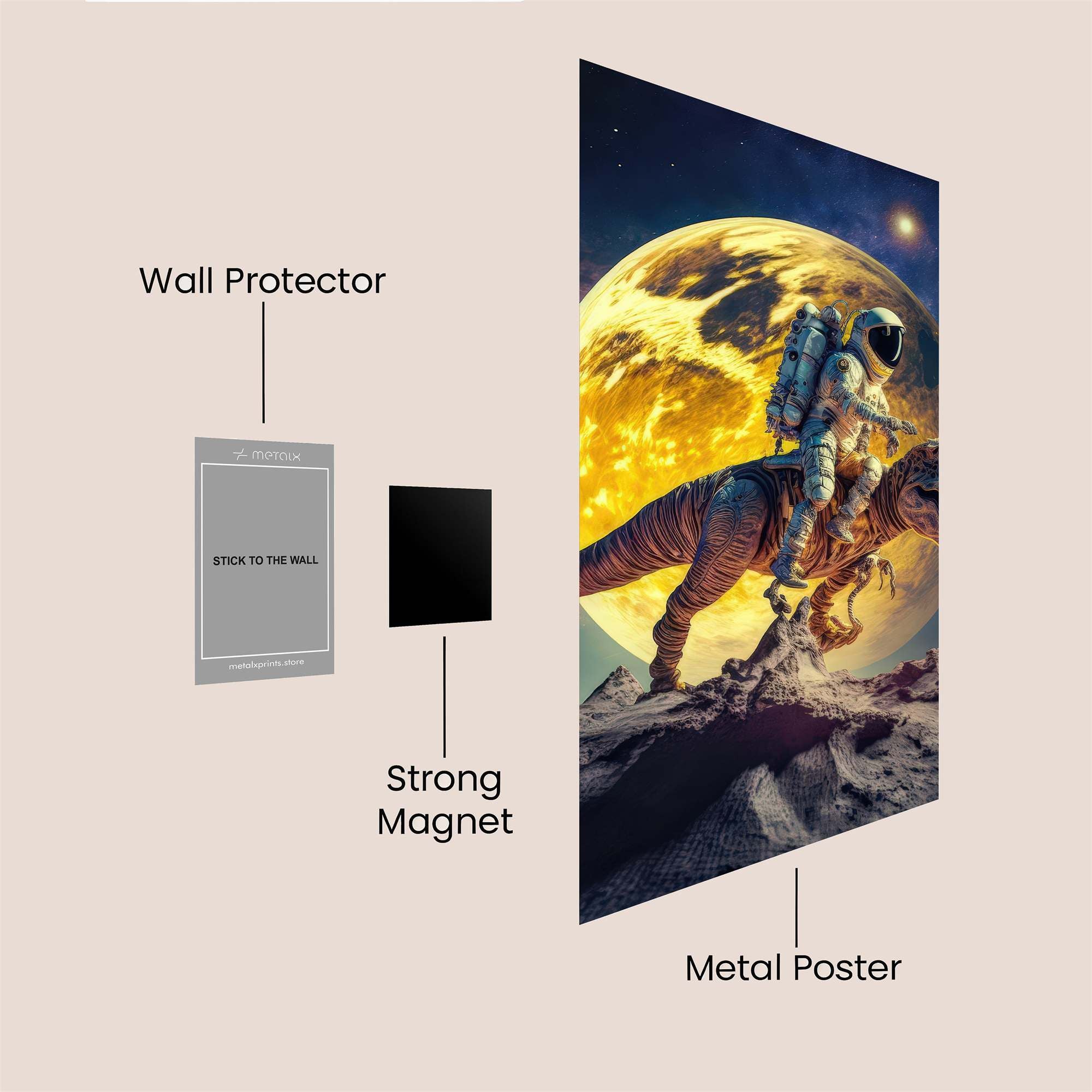 DinoQuest Safe Wall Magnetic / M
