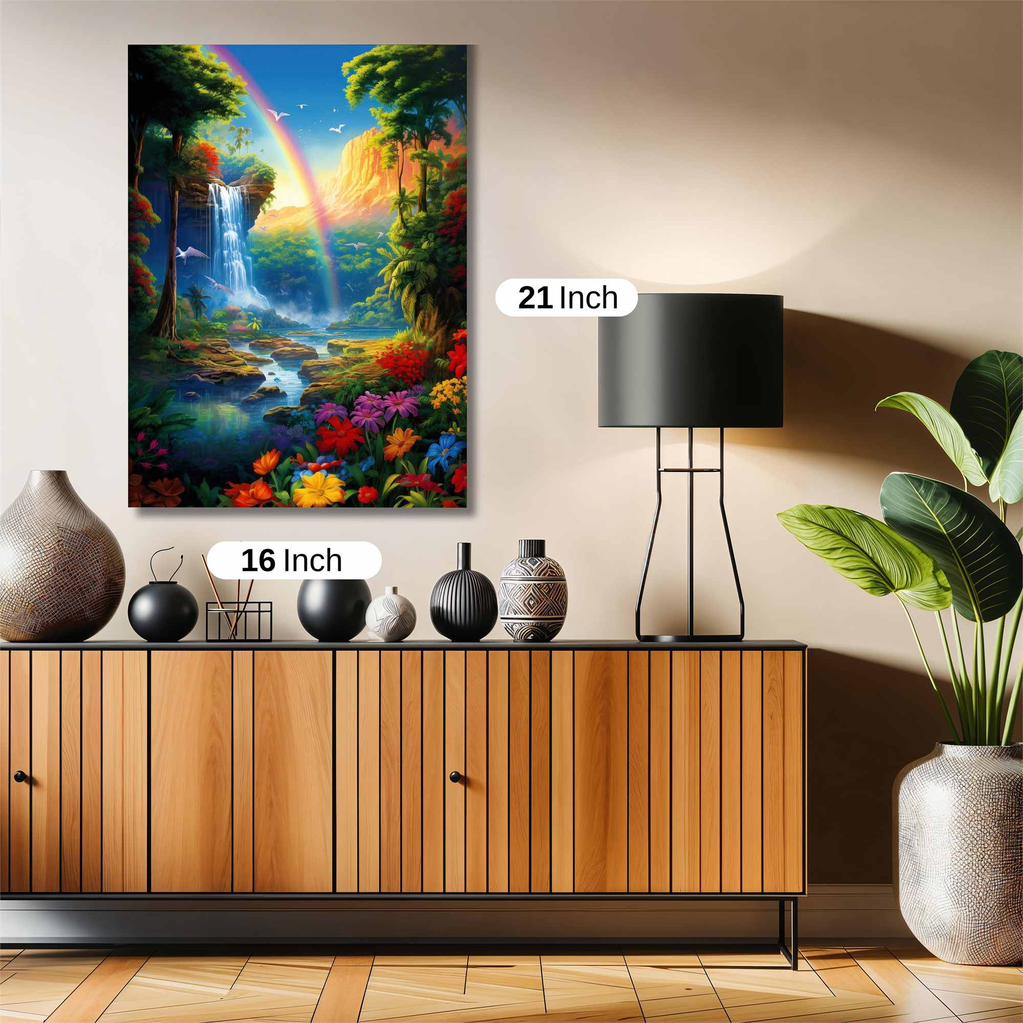 Rainbow Serenity Safe Wall Magnetic / M