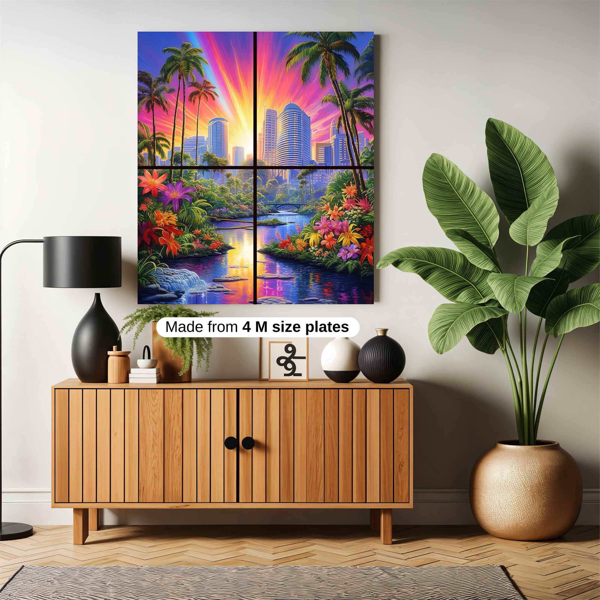 Urban Oasis Safe Wall Magnetic / M