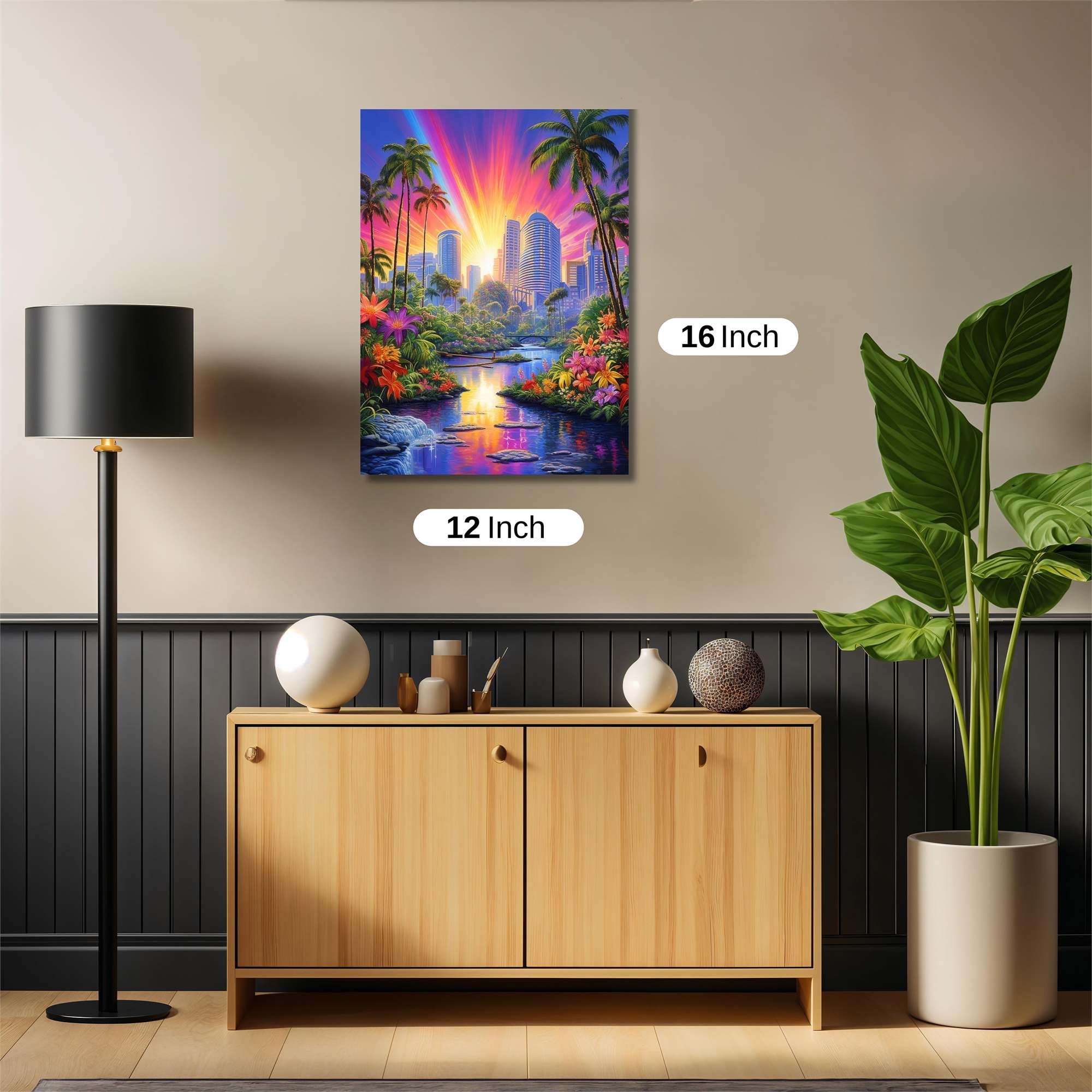 Urban Oasis Safe Wall Magnetic / M