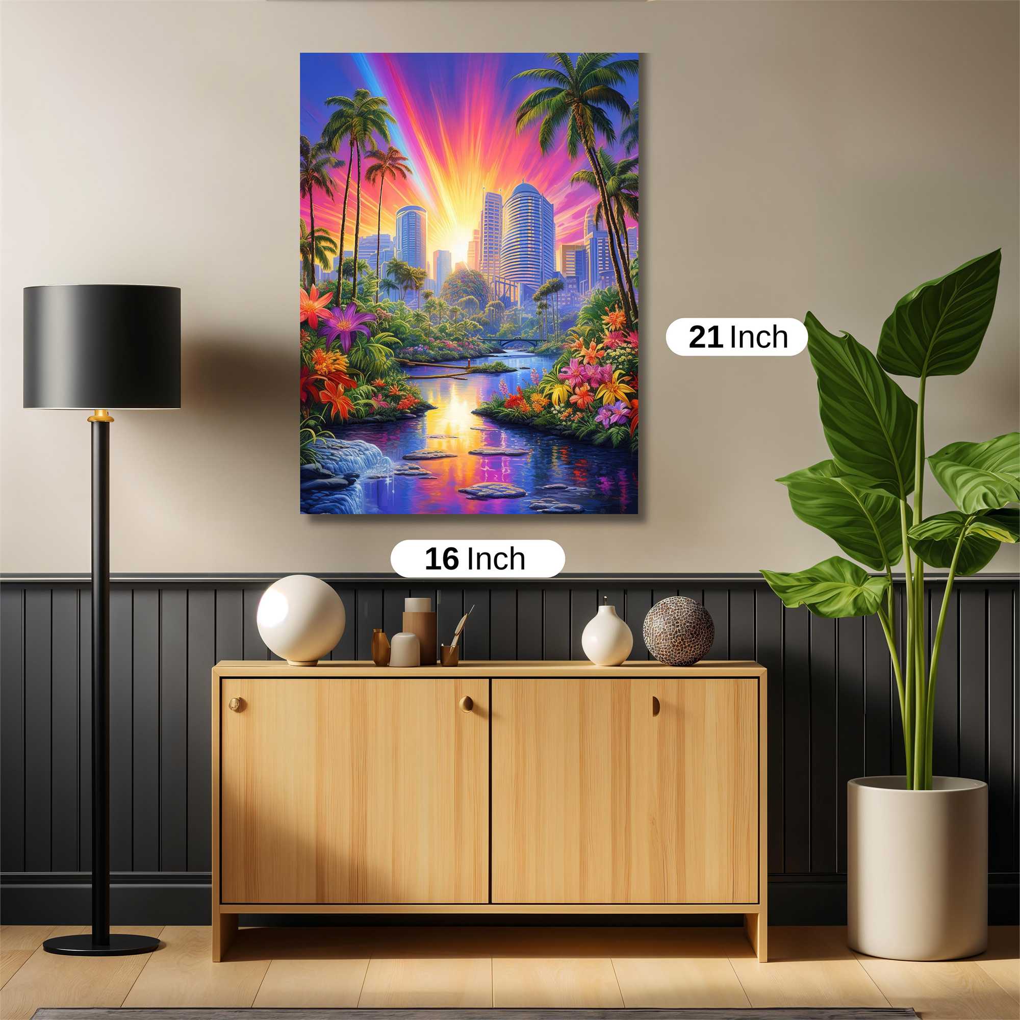Urban Oasis Safe Wall Magnetic / M