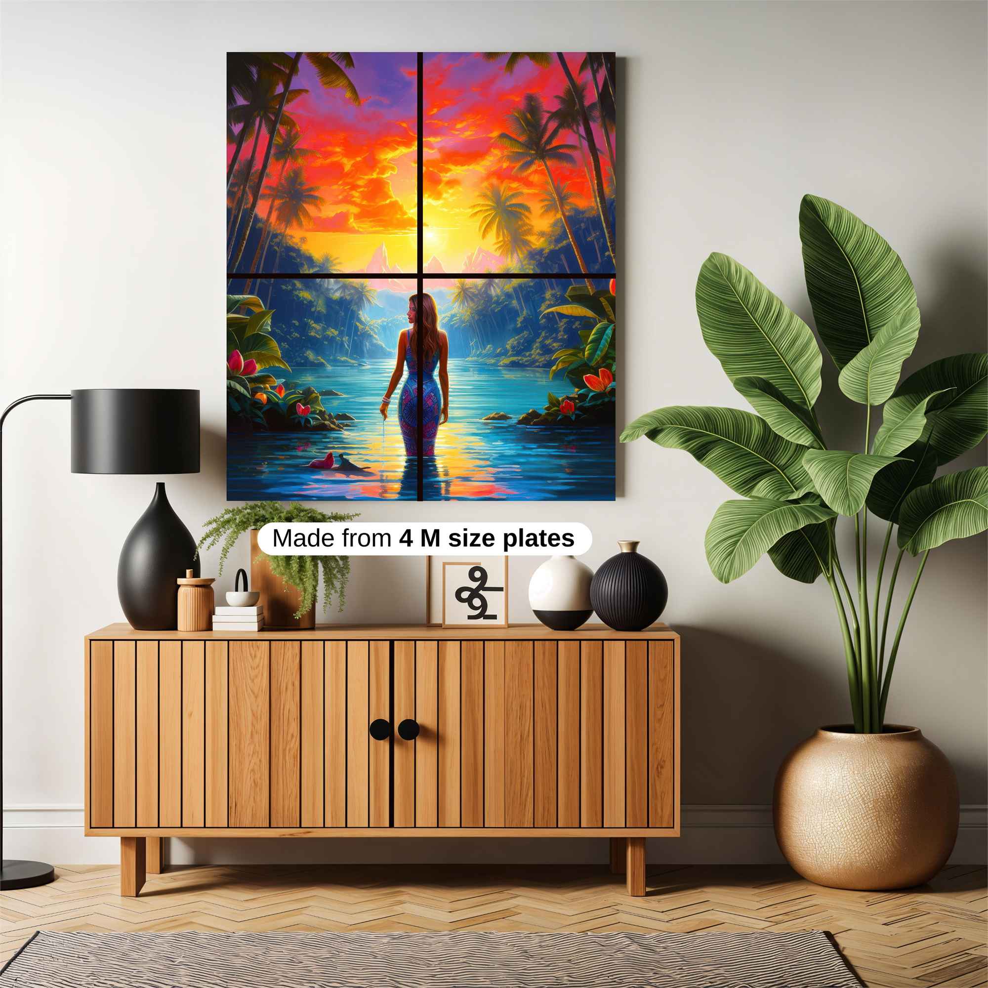 Paradise Serene Safe Wall Magnetic / M