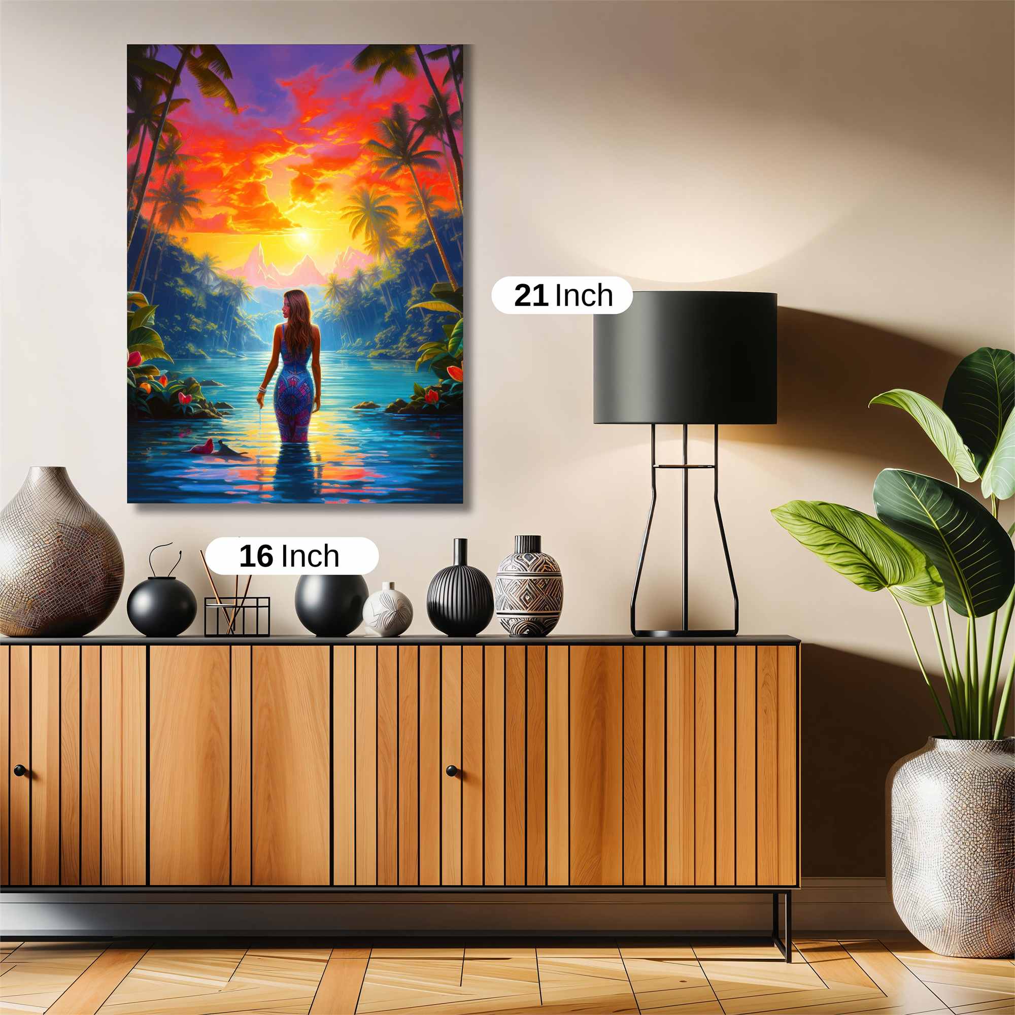 Paradise Serene Safe Wall Magnetic / M