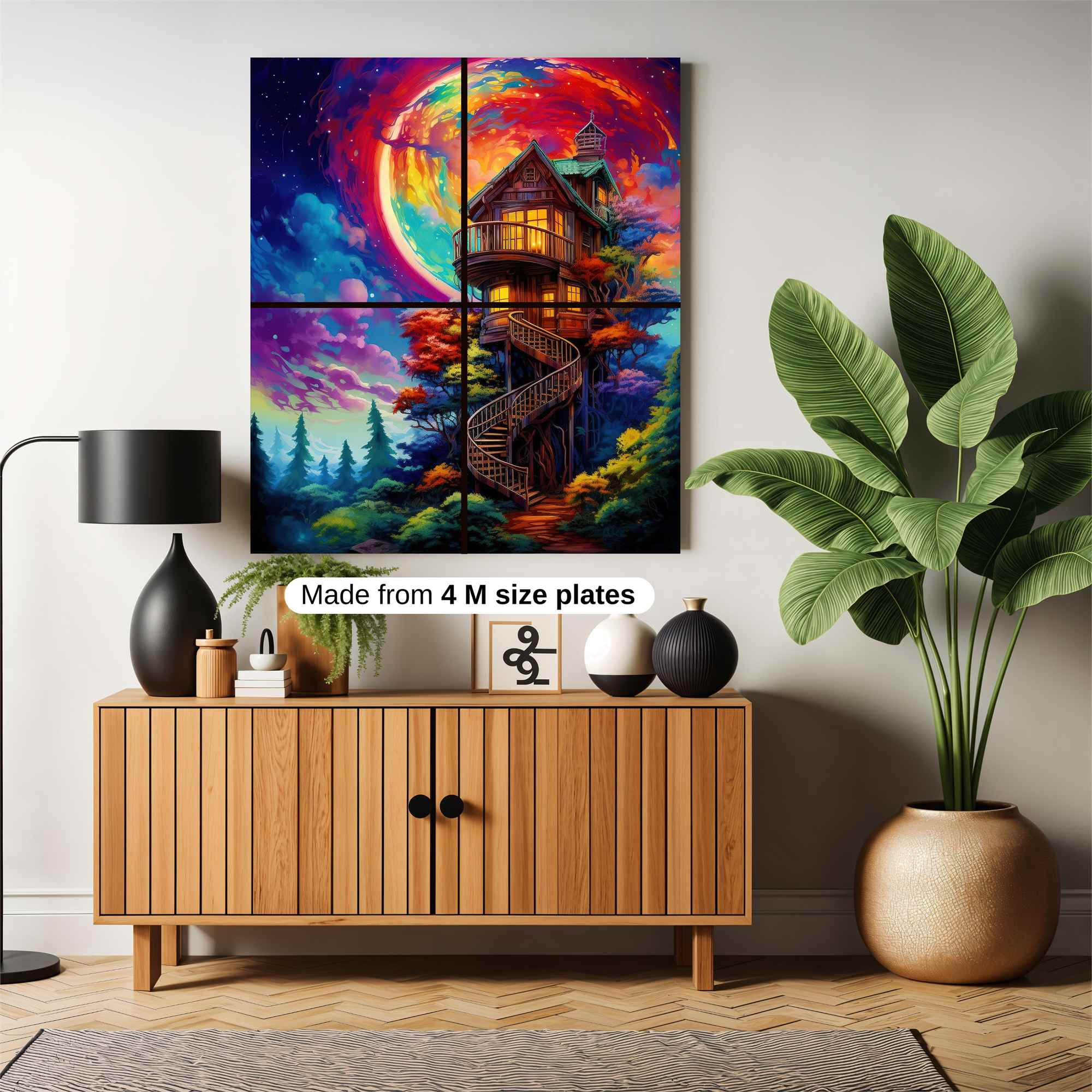 Moonlit Whimsy Safe Wall Magnetic / M