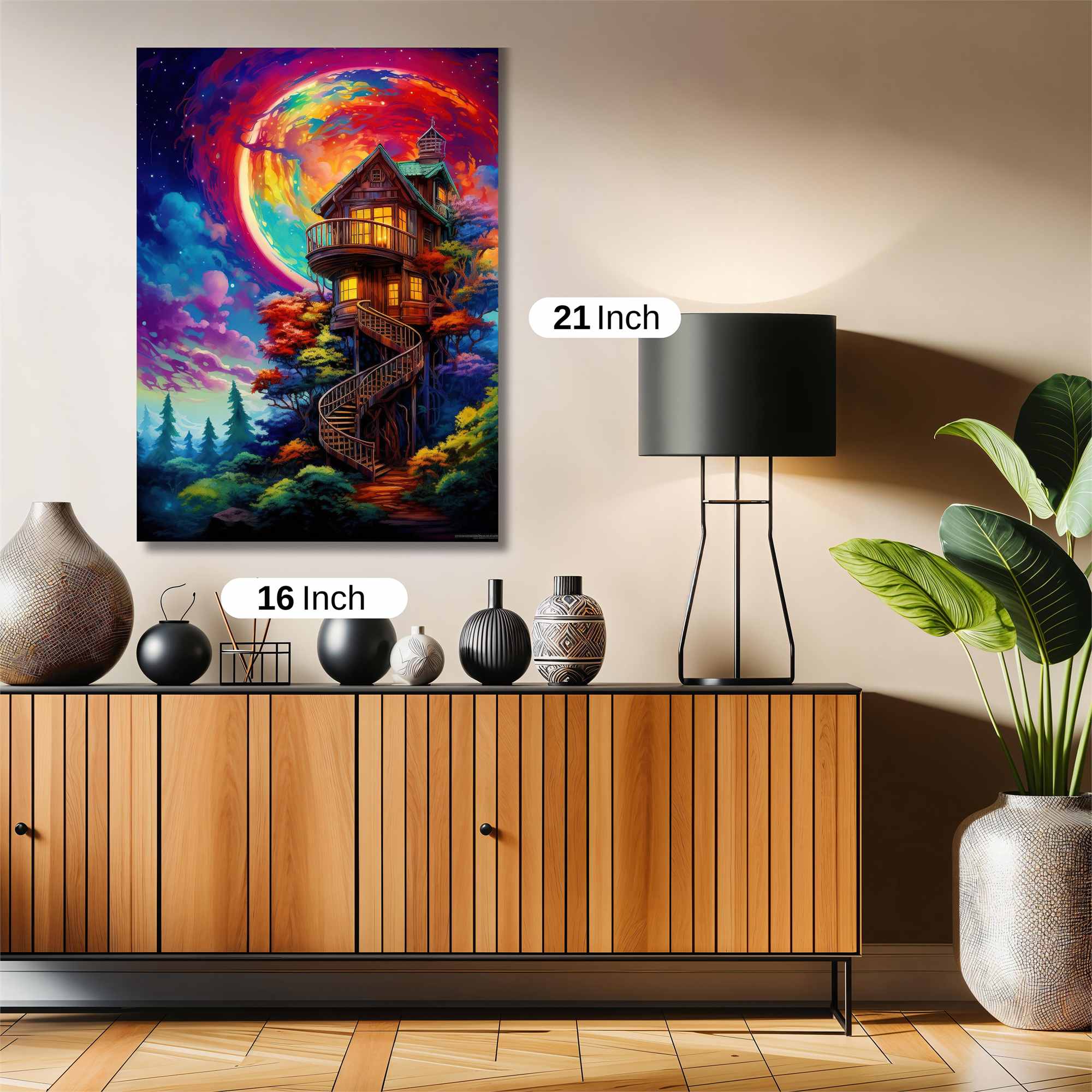 Moonlit Whimsy Safe Wall Magnetic / M