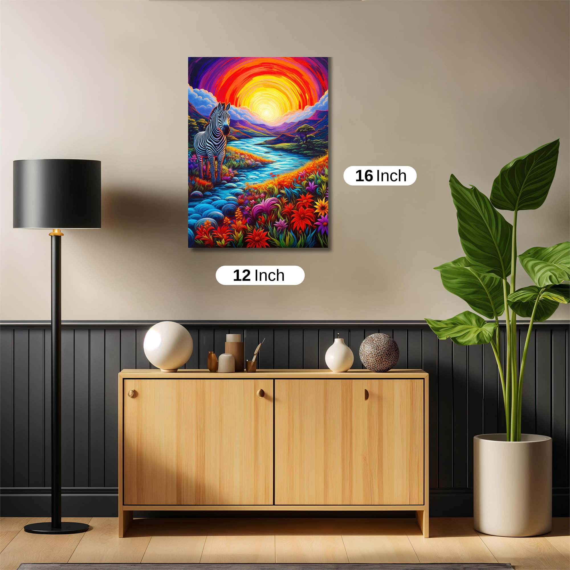 Zebra Radiance Safe Wall Magnetic / M