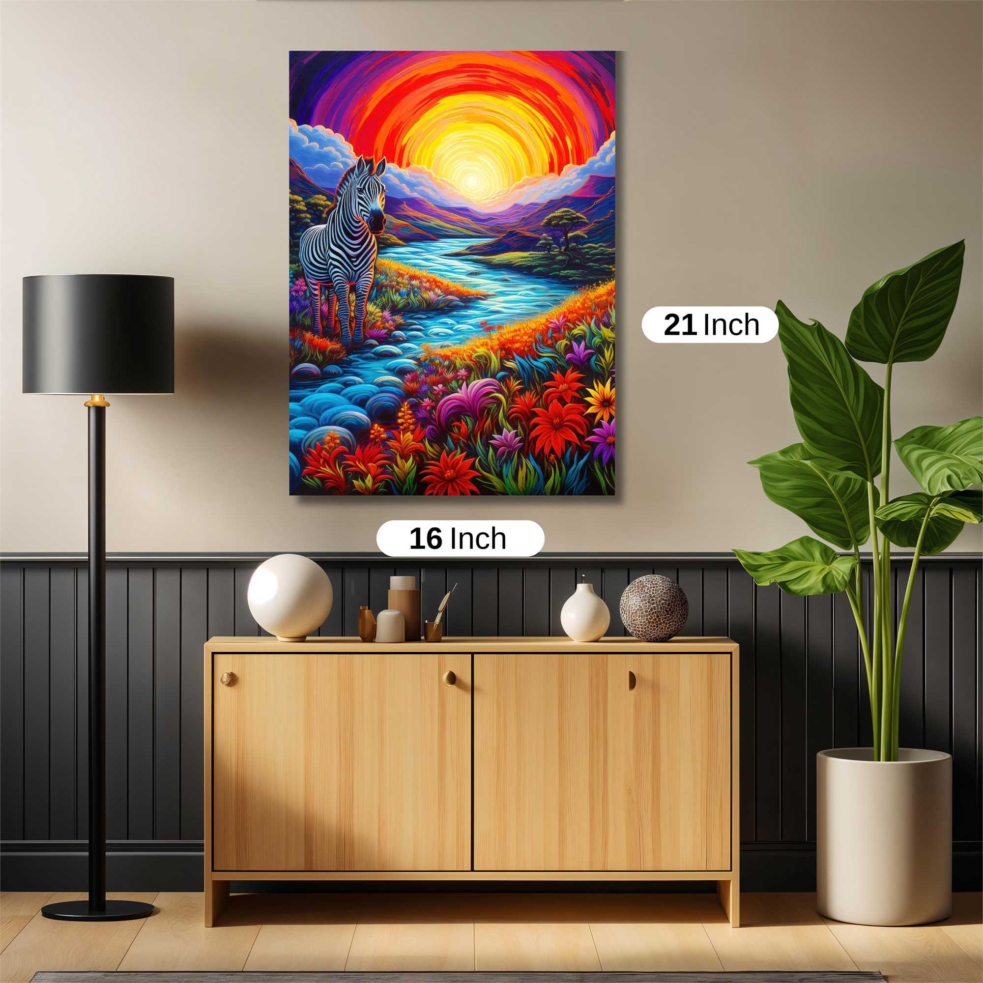 Zebra Radiance Safe Wall Magnetic / M