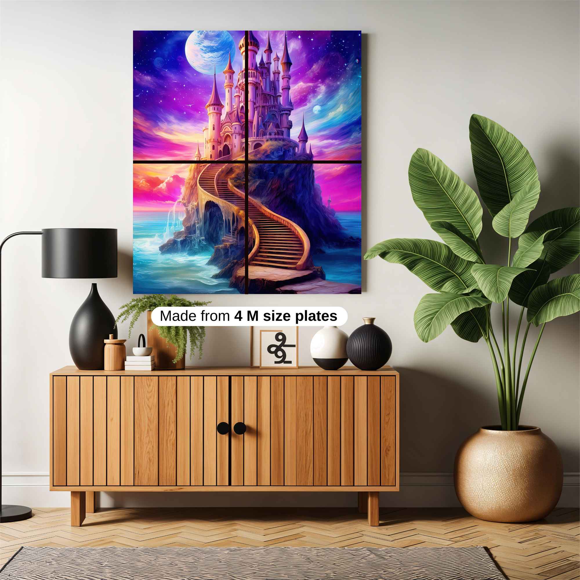 Castle Dreamscape Safe Wall Magnetic / M