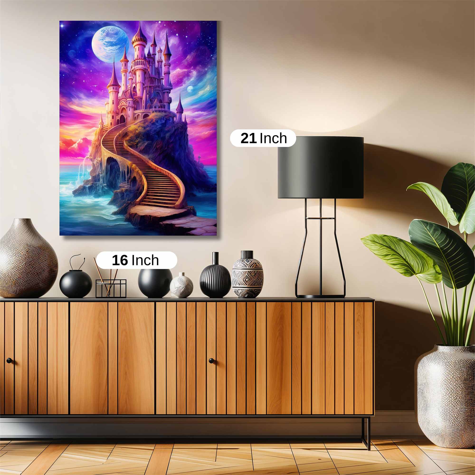 Castle Dreamscape Safe Wall Magnetic / M