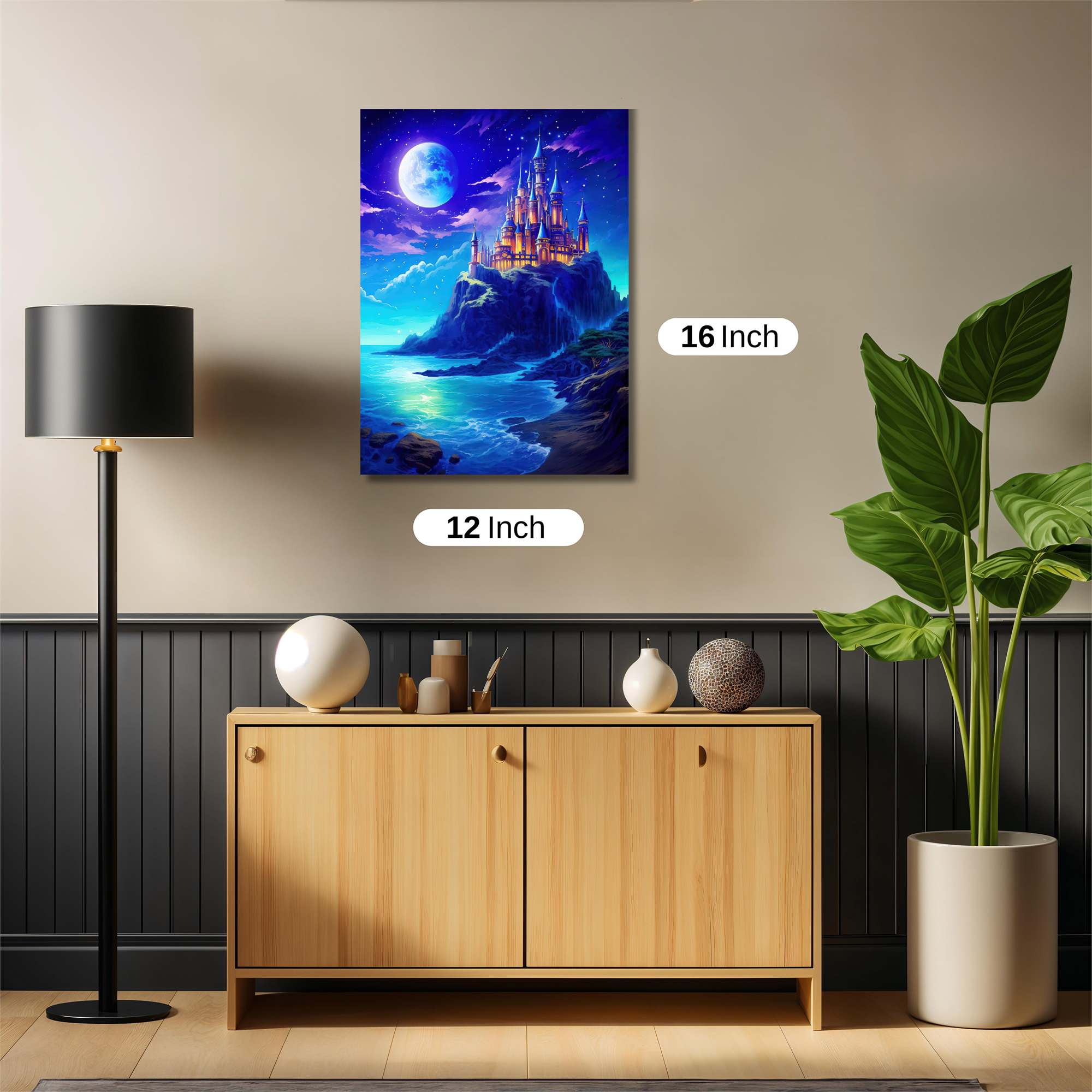 Moonlit Majesty Safe Wall Magnetic / M