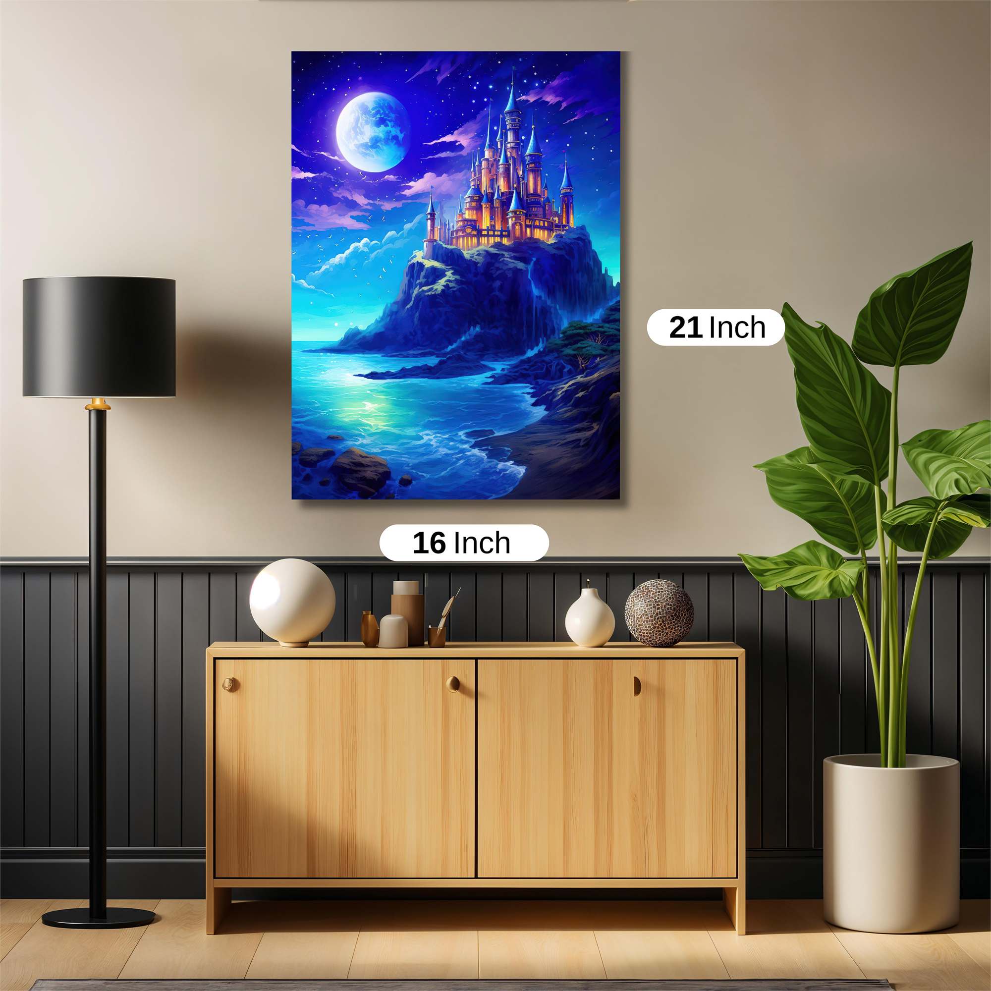 Moonlit Majesty Safe Wall Magnetic / M