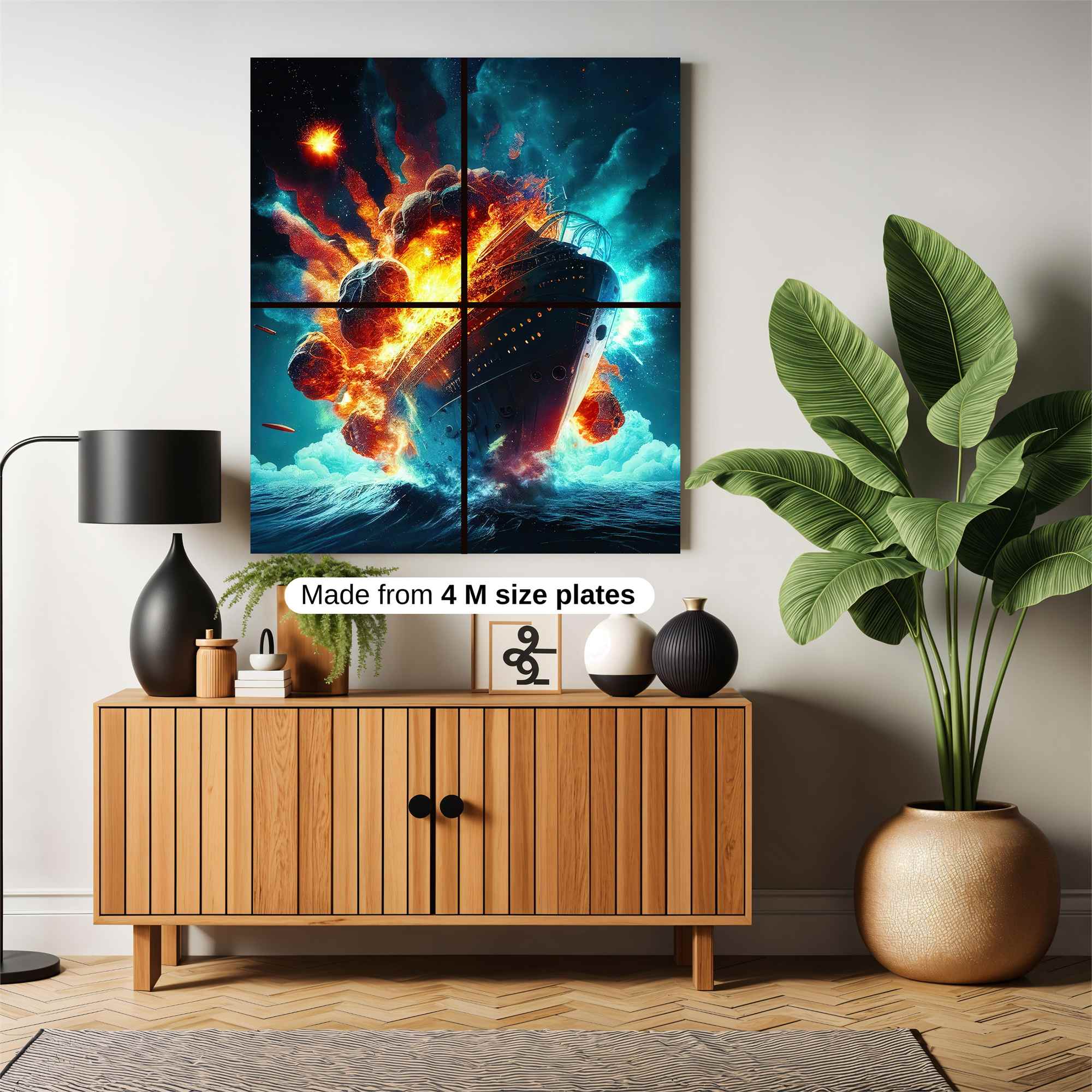 Titanic Turmoil Safe Wall Magnetic / M