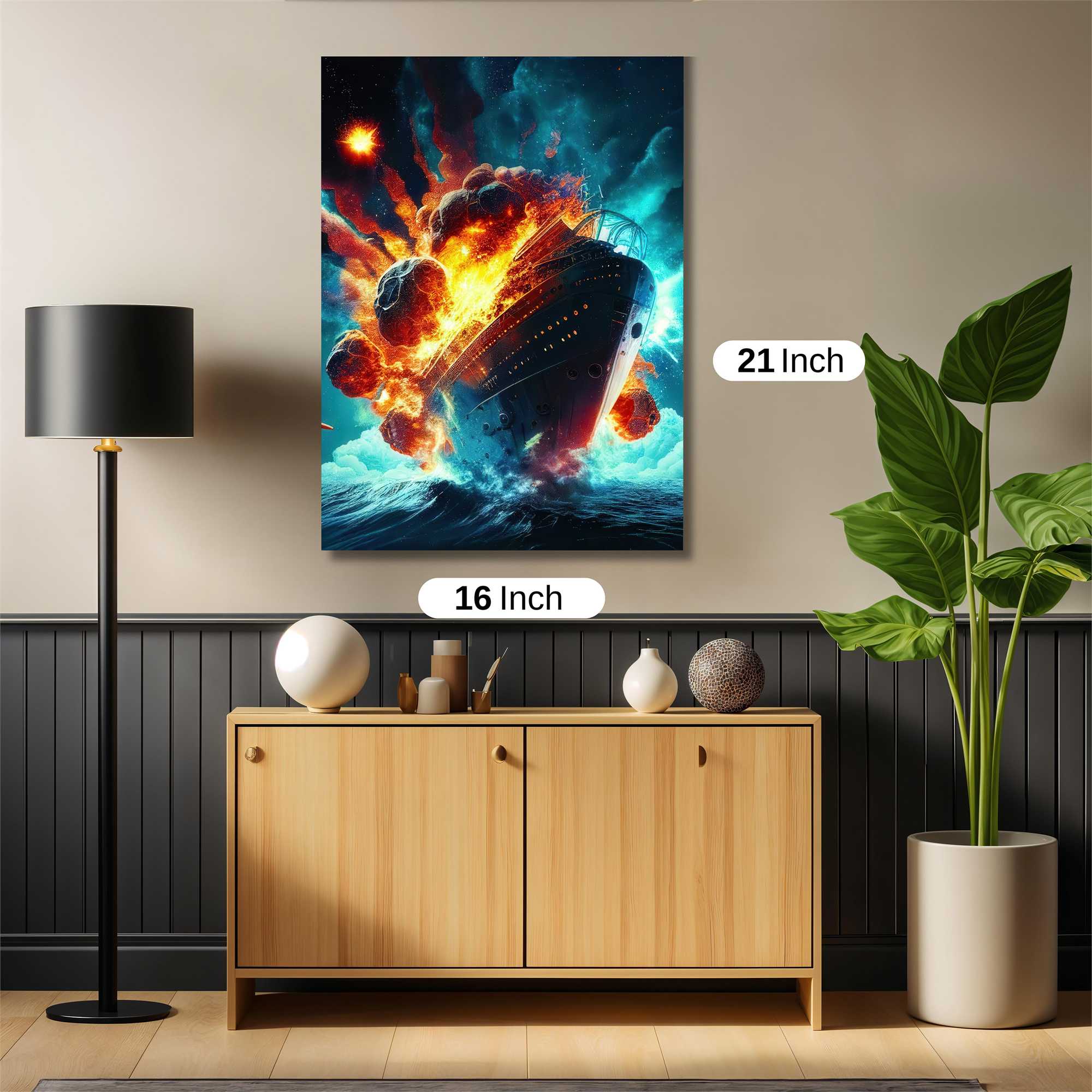 Titanic Turmoil Safe Wall Magnetic / M
