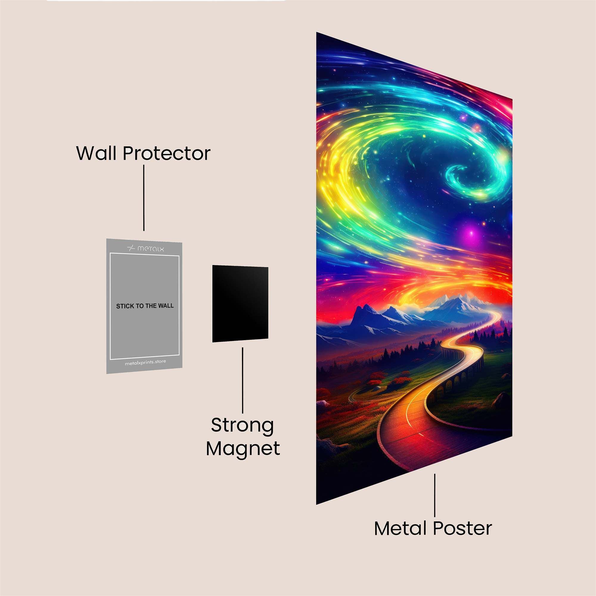 Galactic Dream Safe Wall Magnetic / M