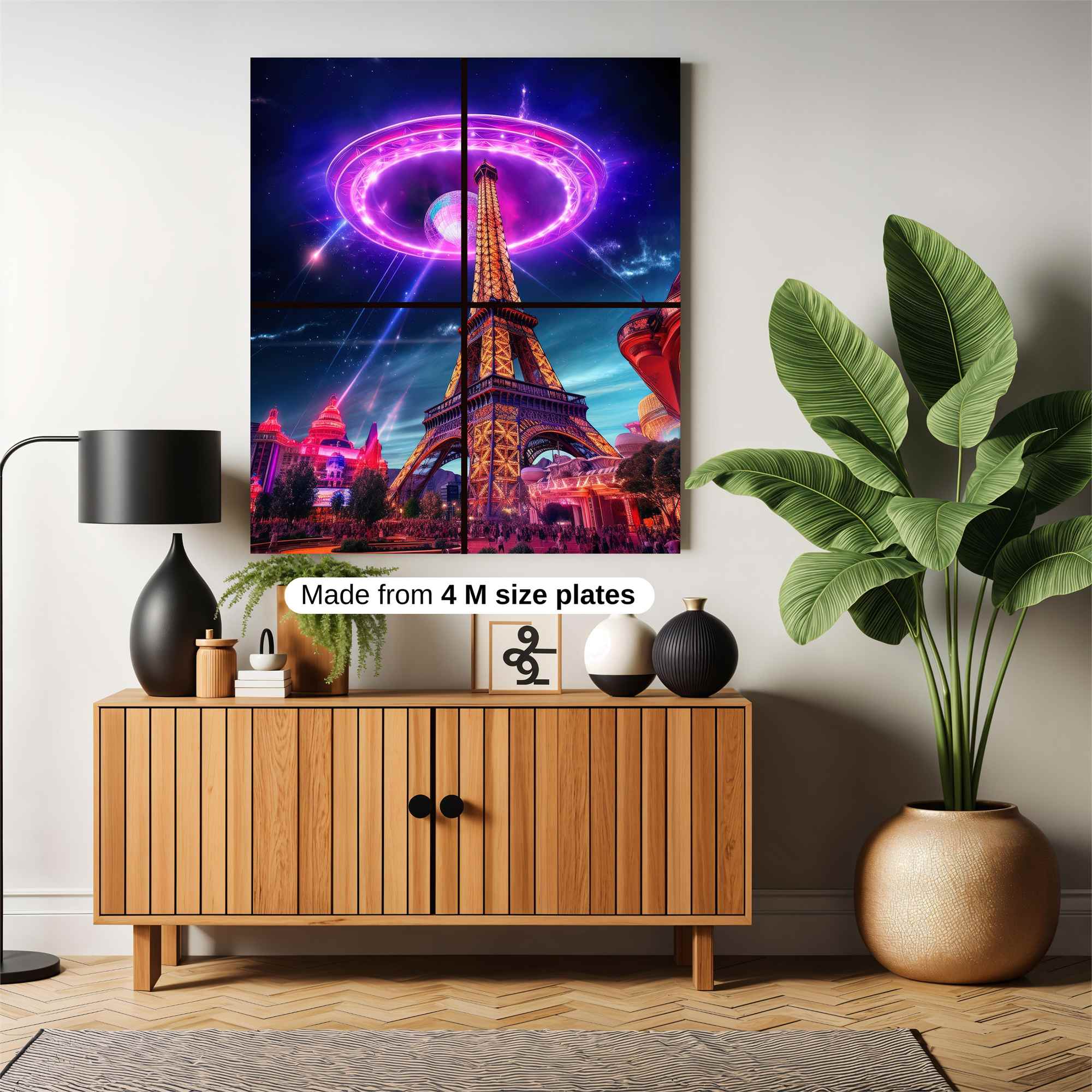 Eiffel Cosmic Safe Wall Magnetic / M