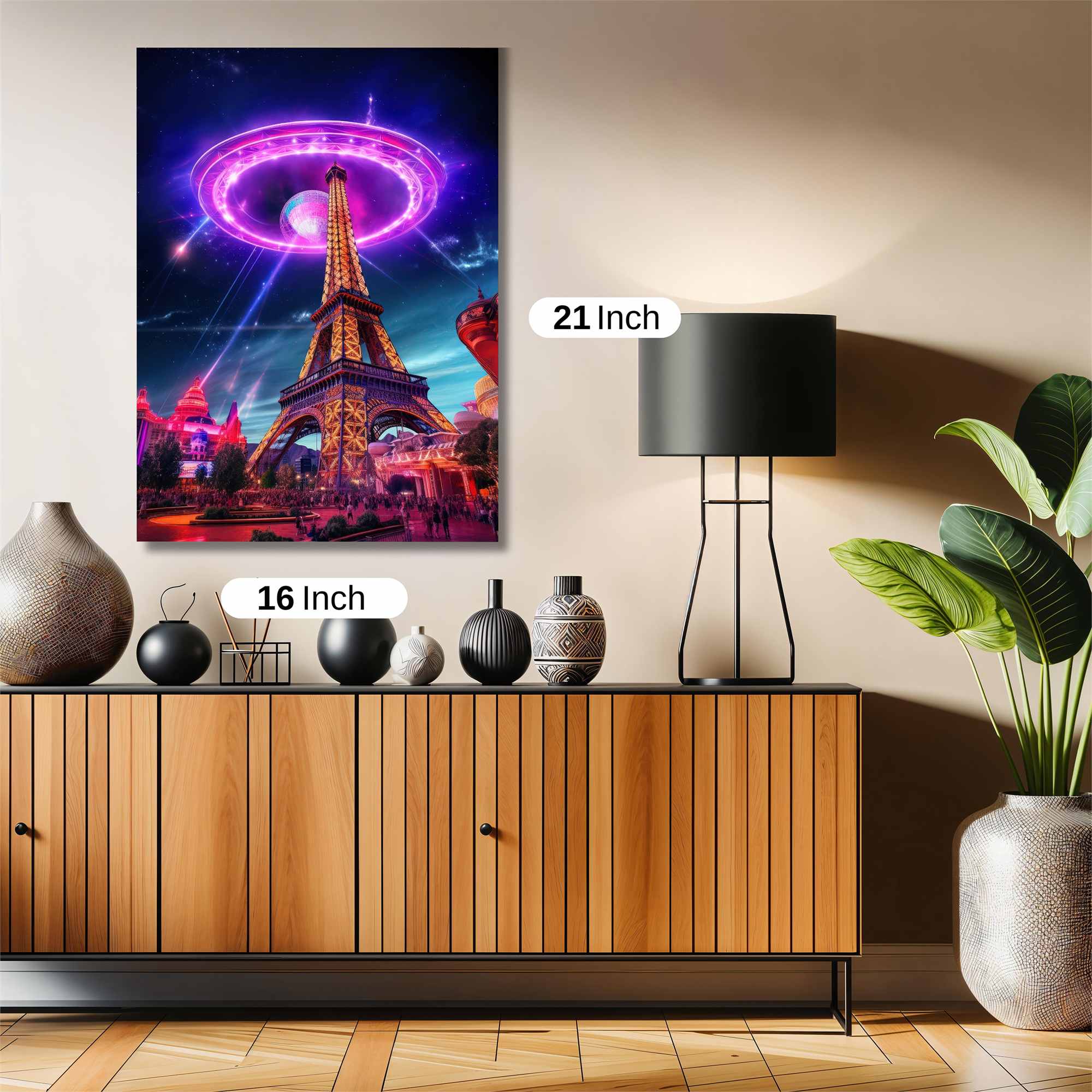Eiffel Cosmic Safe Wall Magnetic / M