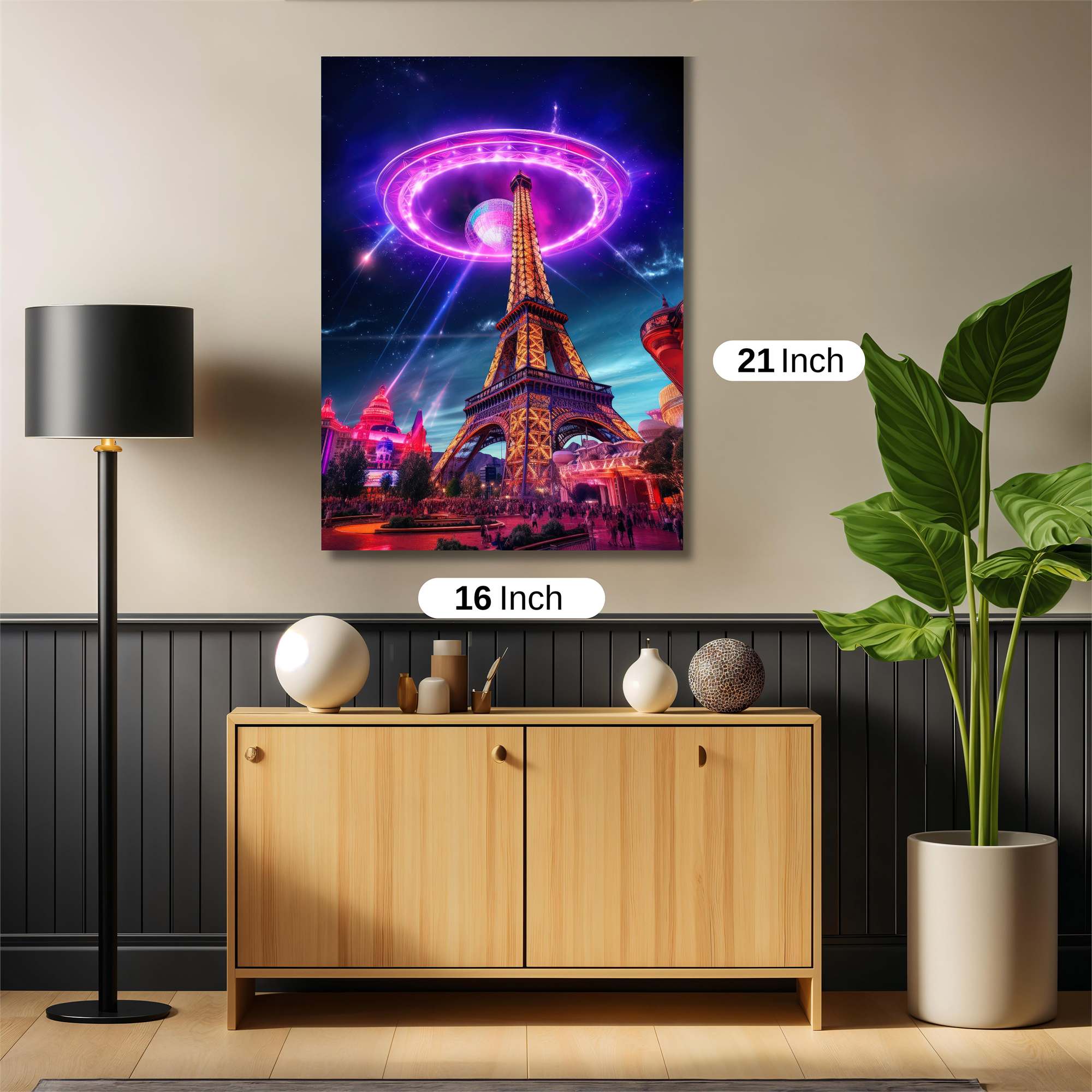 Eiffel Cosmic Safe Wall Magnetic / M