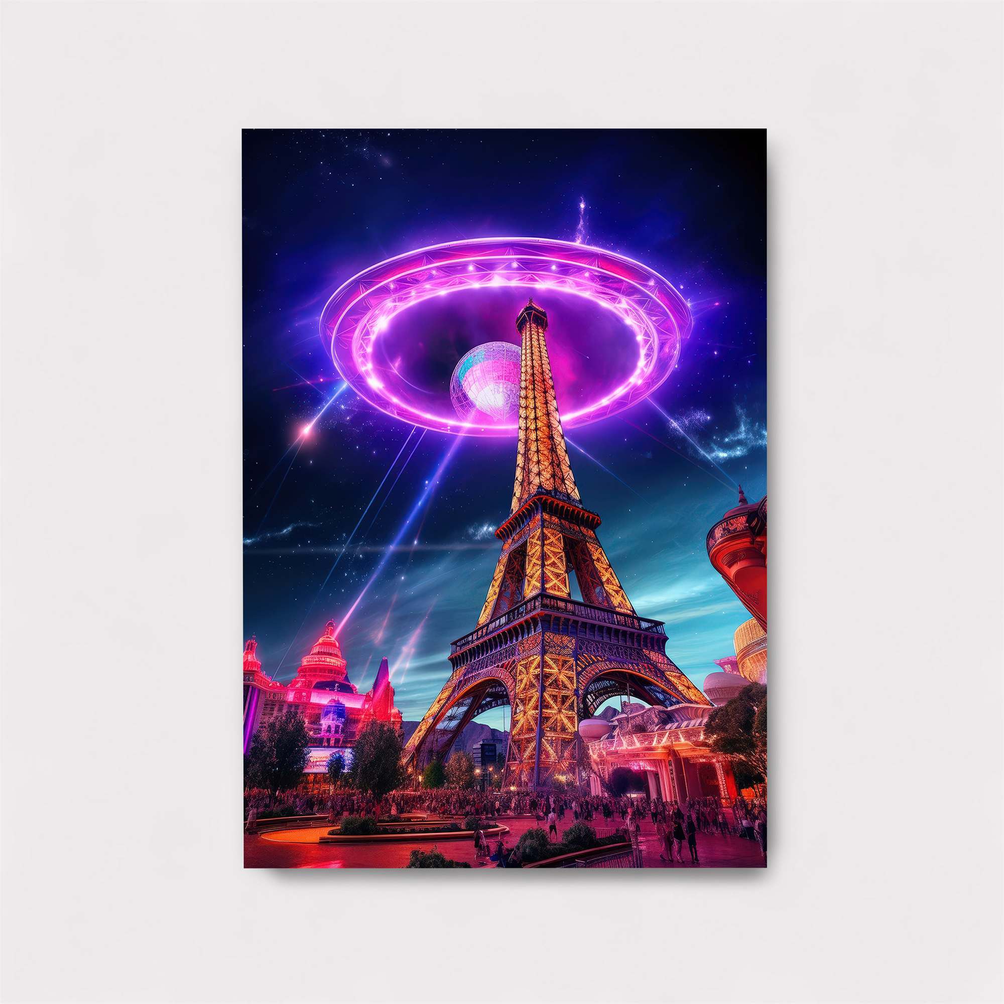 Eiffel Cosmic Safe Wall Magnetic / M