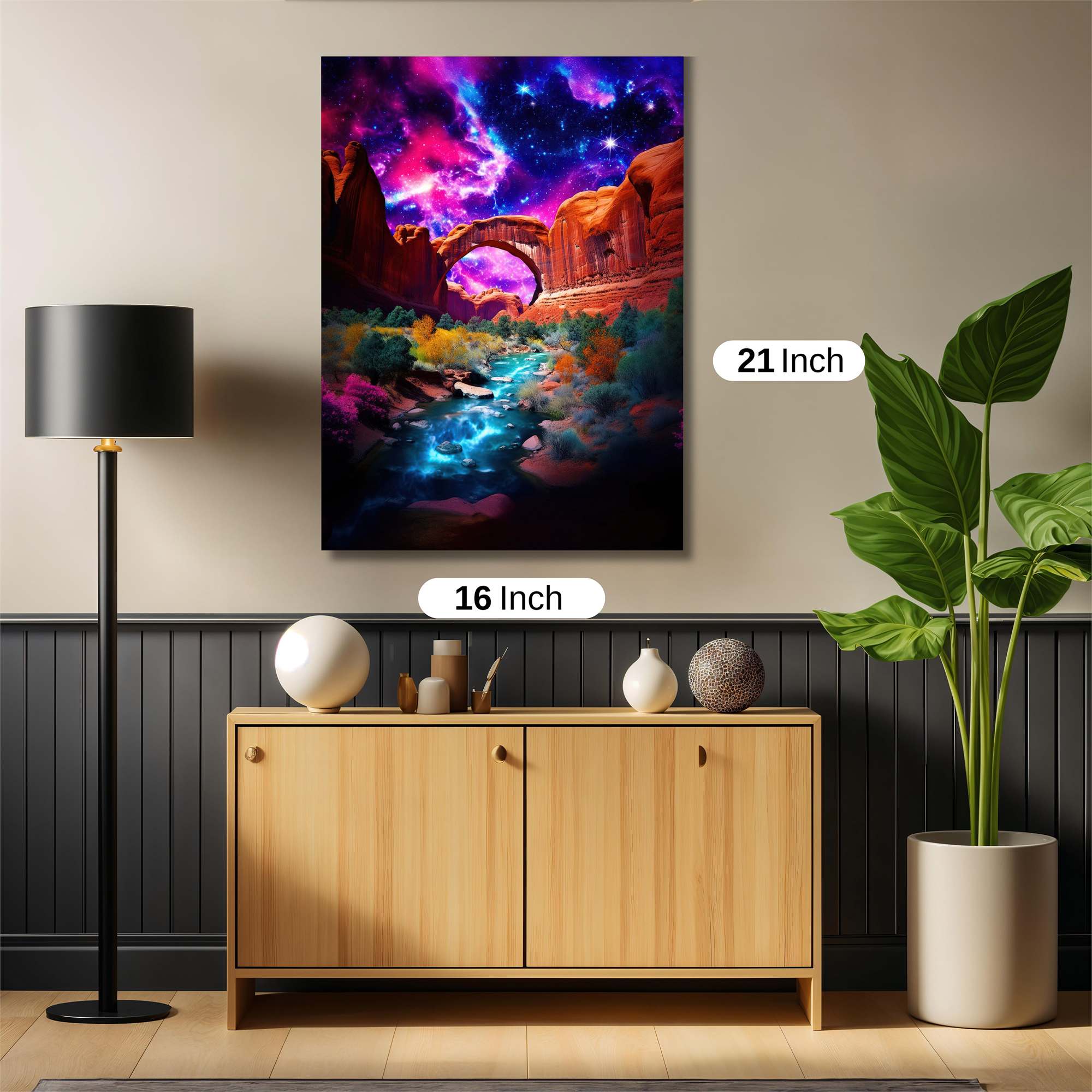 Cosmic Serenity Safe Wall Magnetic / M