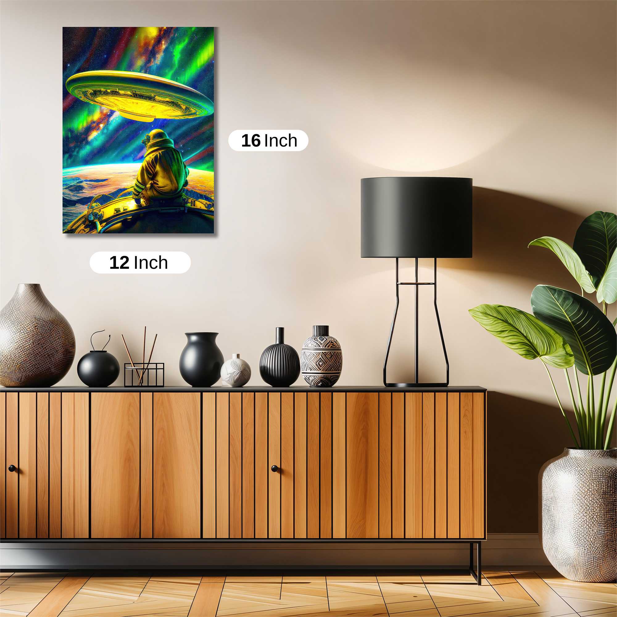 Alien Awe Safe Wall Magnetic / M