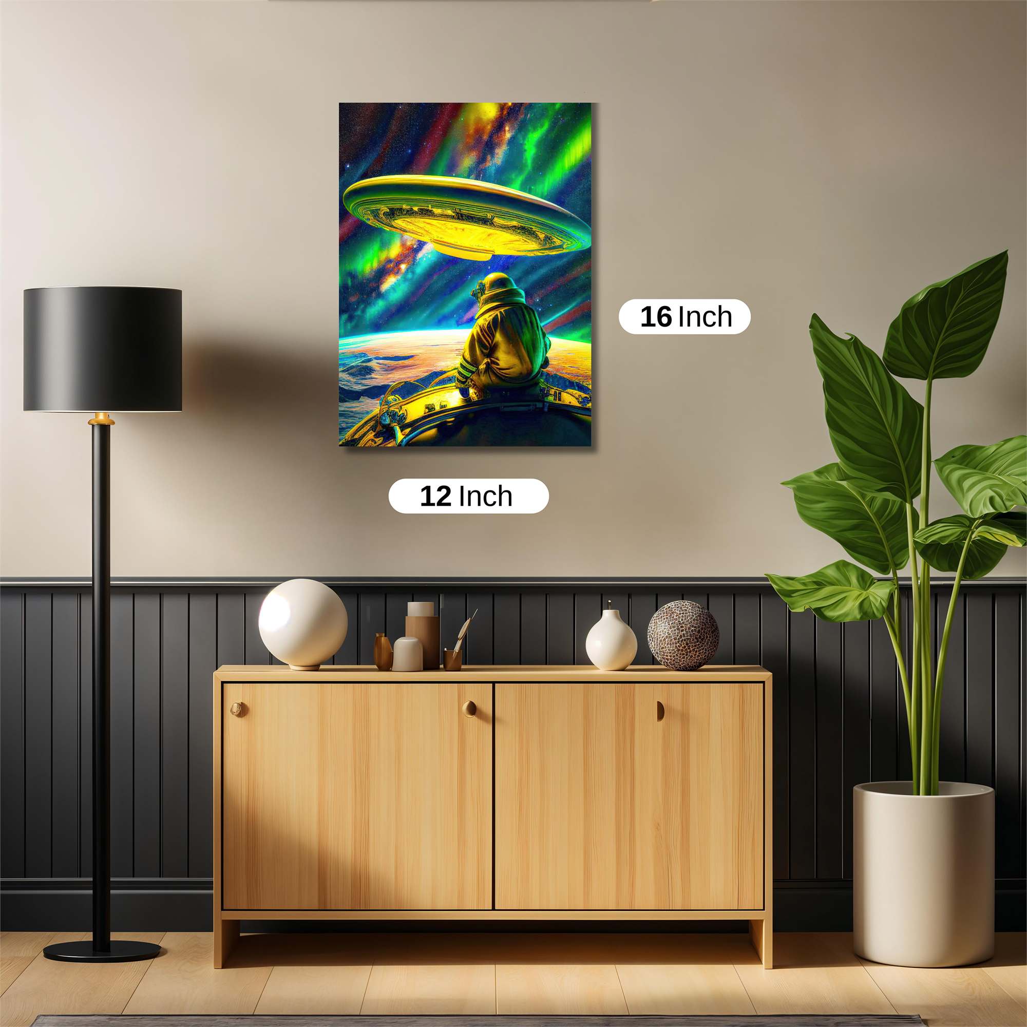 Alien Awe Safe Wall Magnetic / M