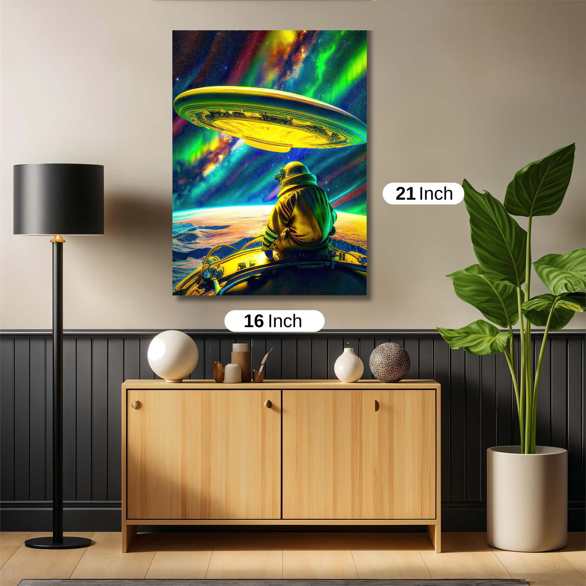 Alien Awe Safe Wall Magnetic / M