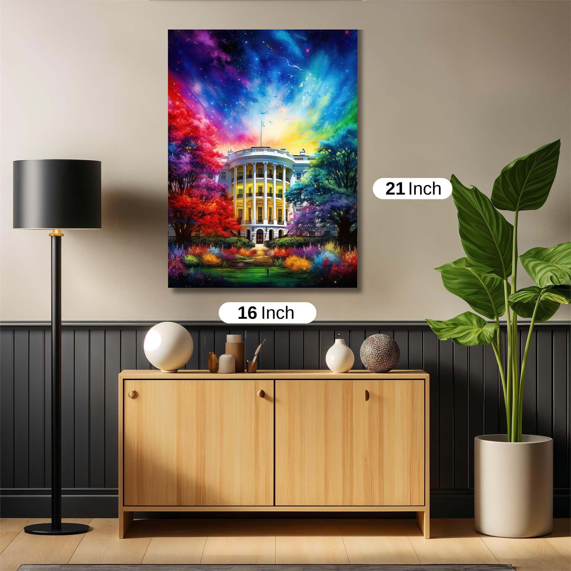 Whitehouse Whimsy Safe Wall Magnetic / M